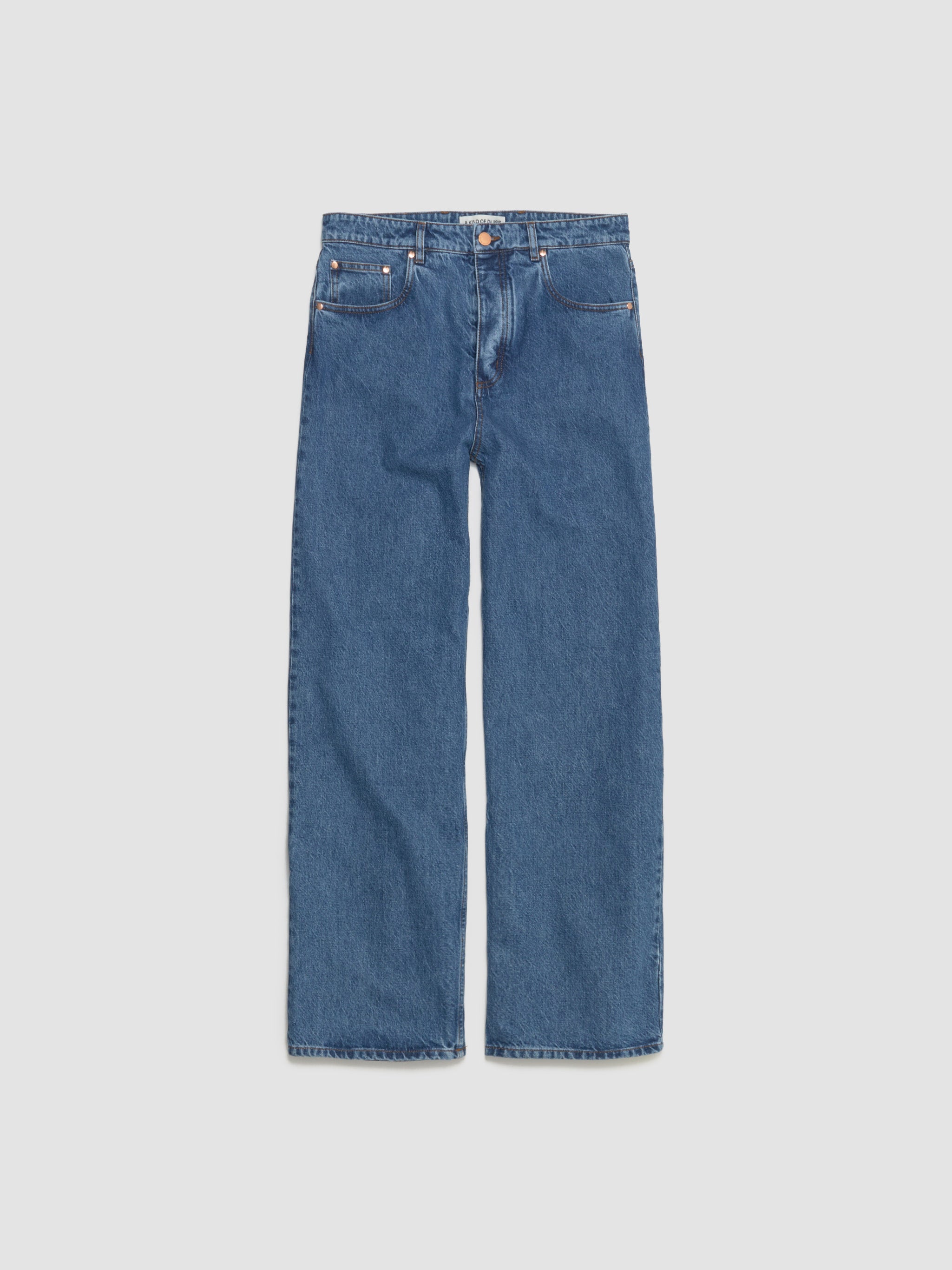 Beto Wide Jeans in Indigo Denim