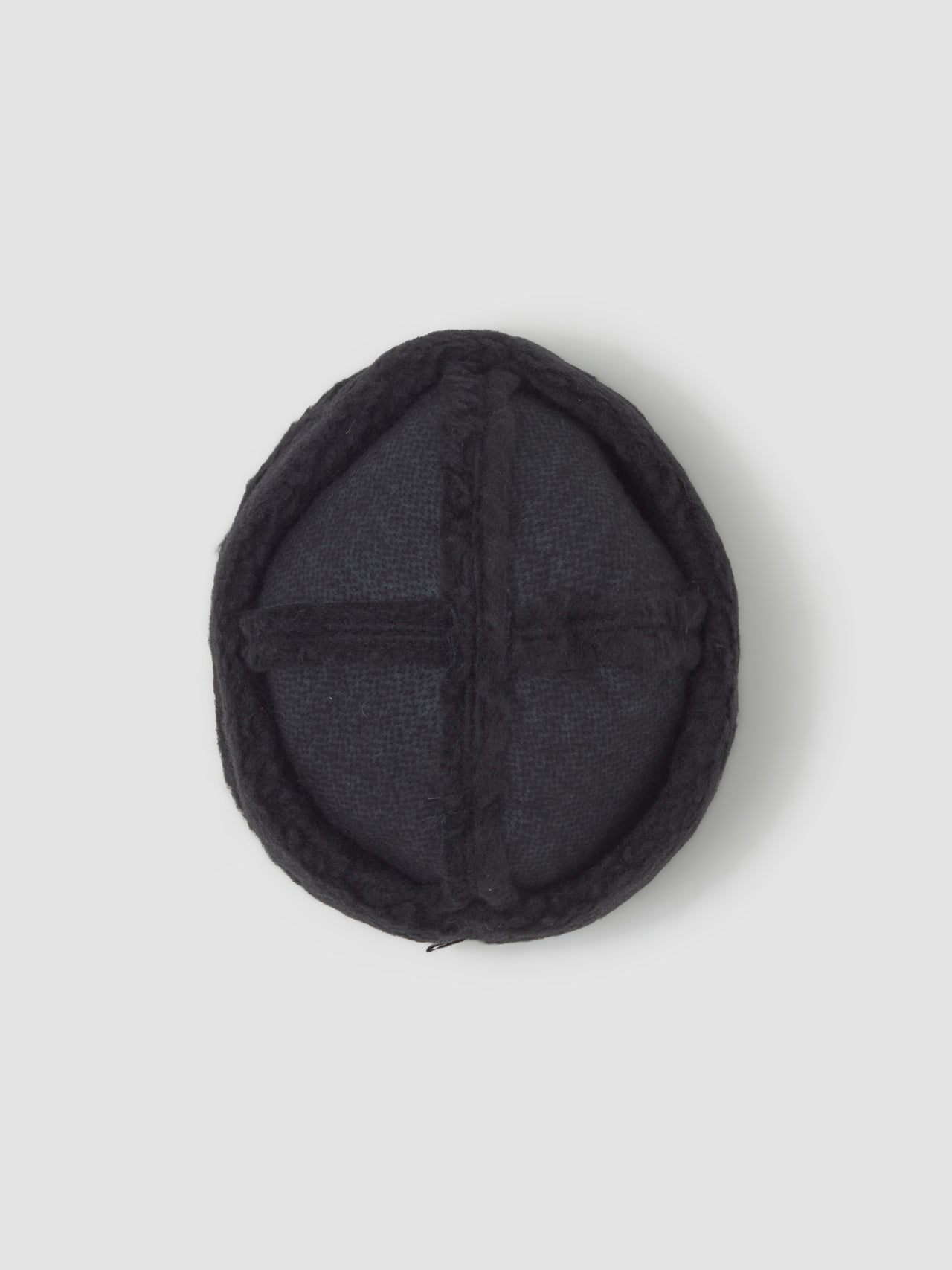 Fei Furry Hat in Pilous Black