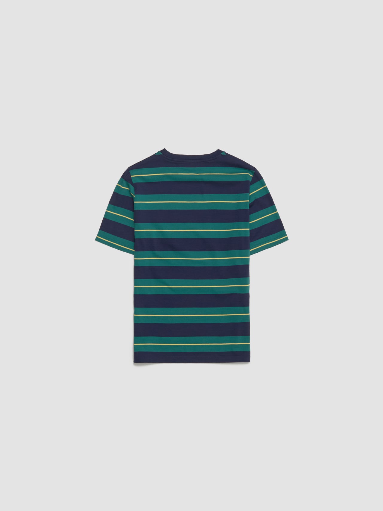 Jersey T-Shirt in Billiard Green & Blue