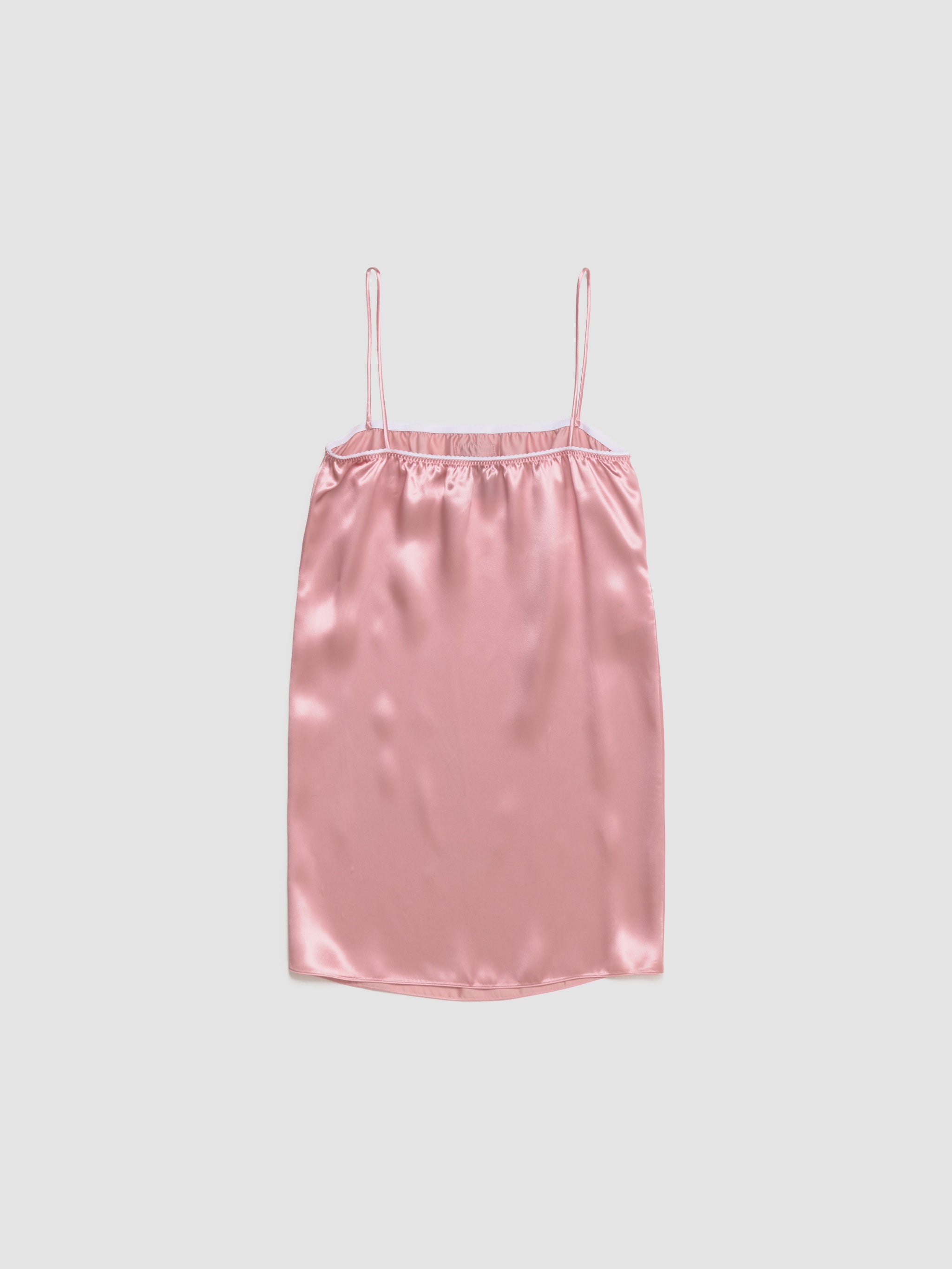 Satin Dress in Begonia