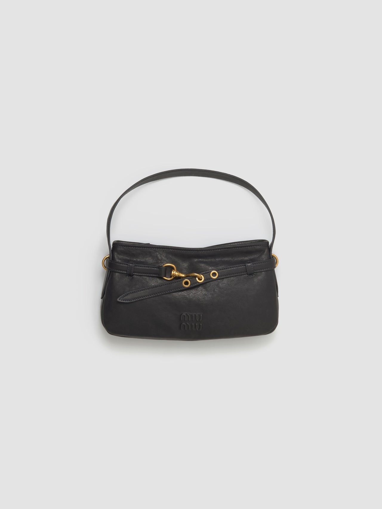 Nappa Leather Aventure Bag in Black