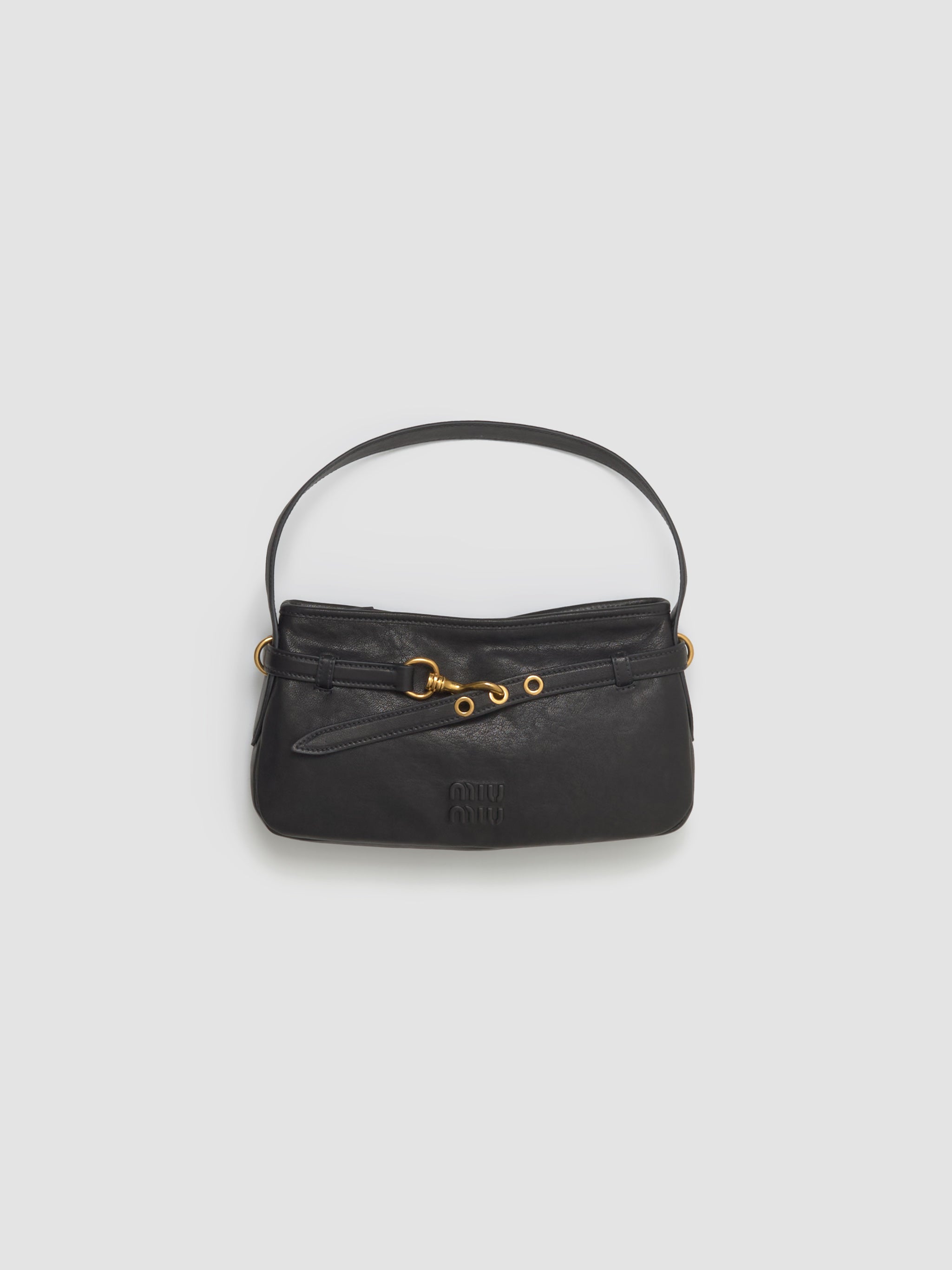 Nappa Leather Aventure Bag in Black
