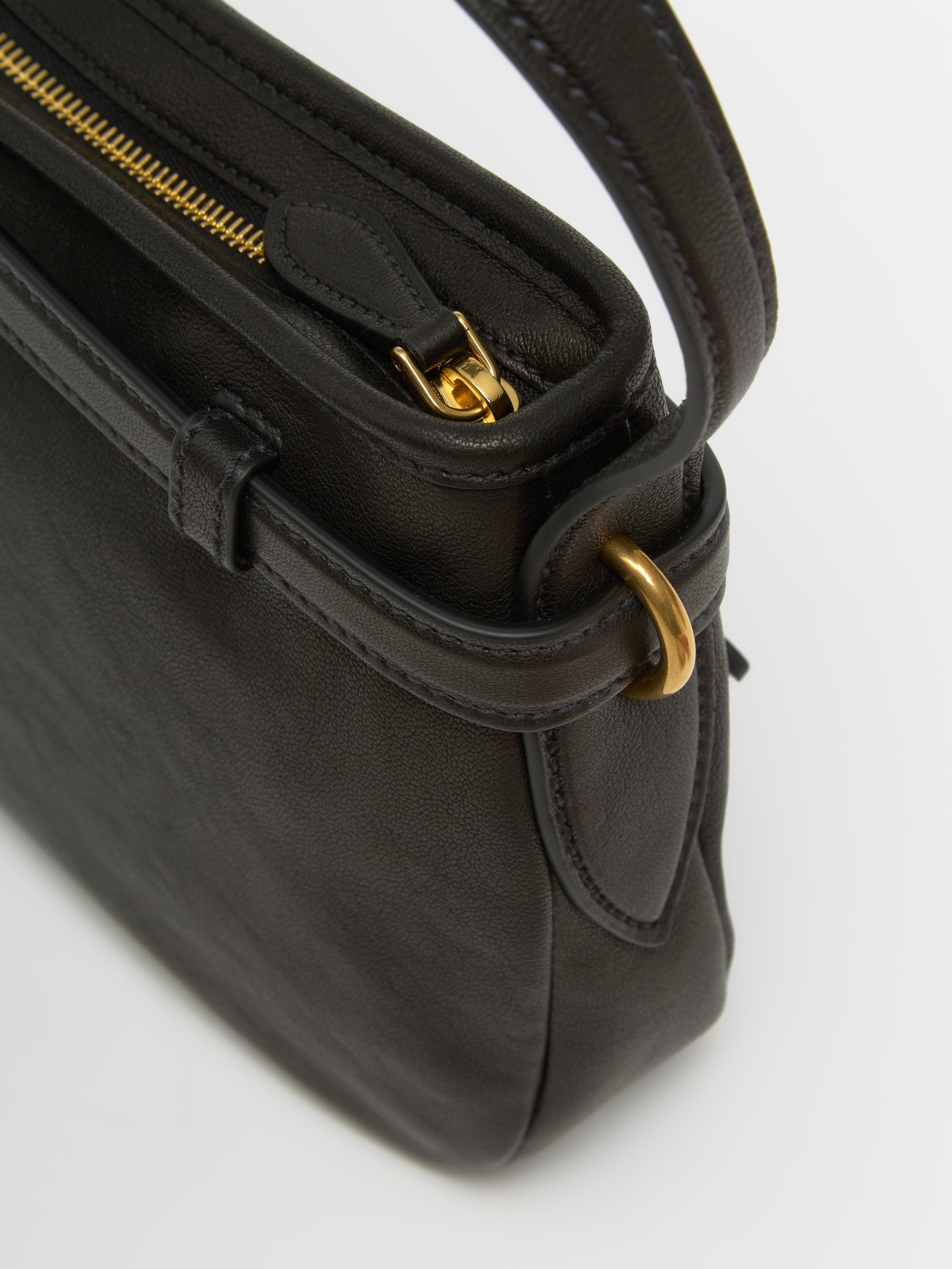 Nappa Leather Aventure Bag in Black