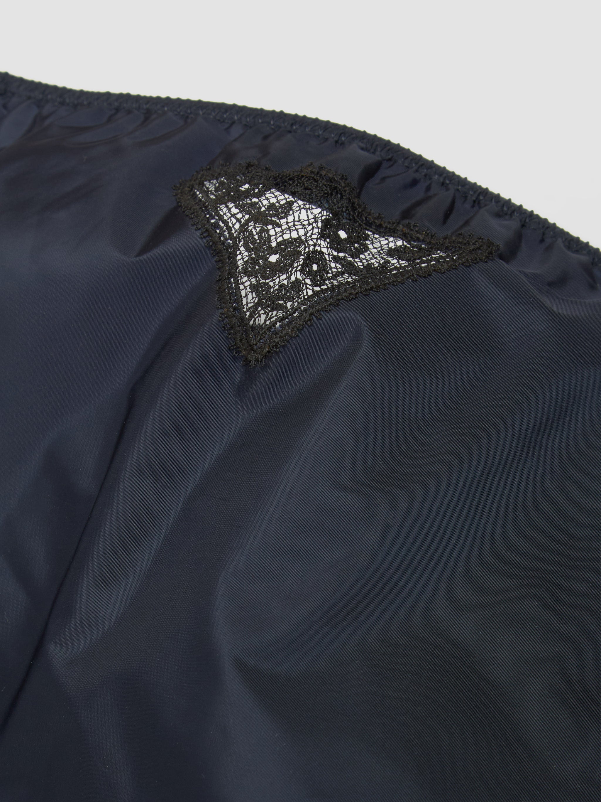 Light Re-Nylon Pencil Skirt in Royal Blue