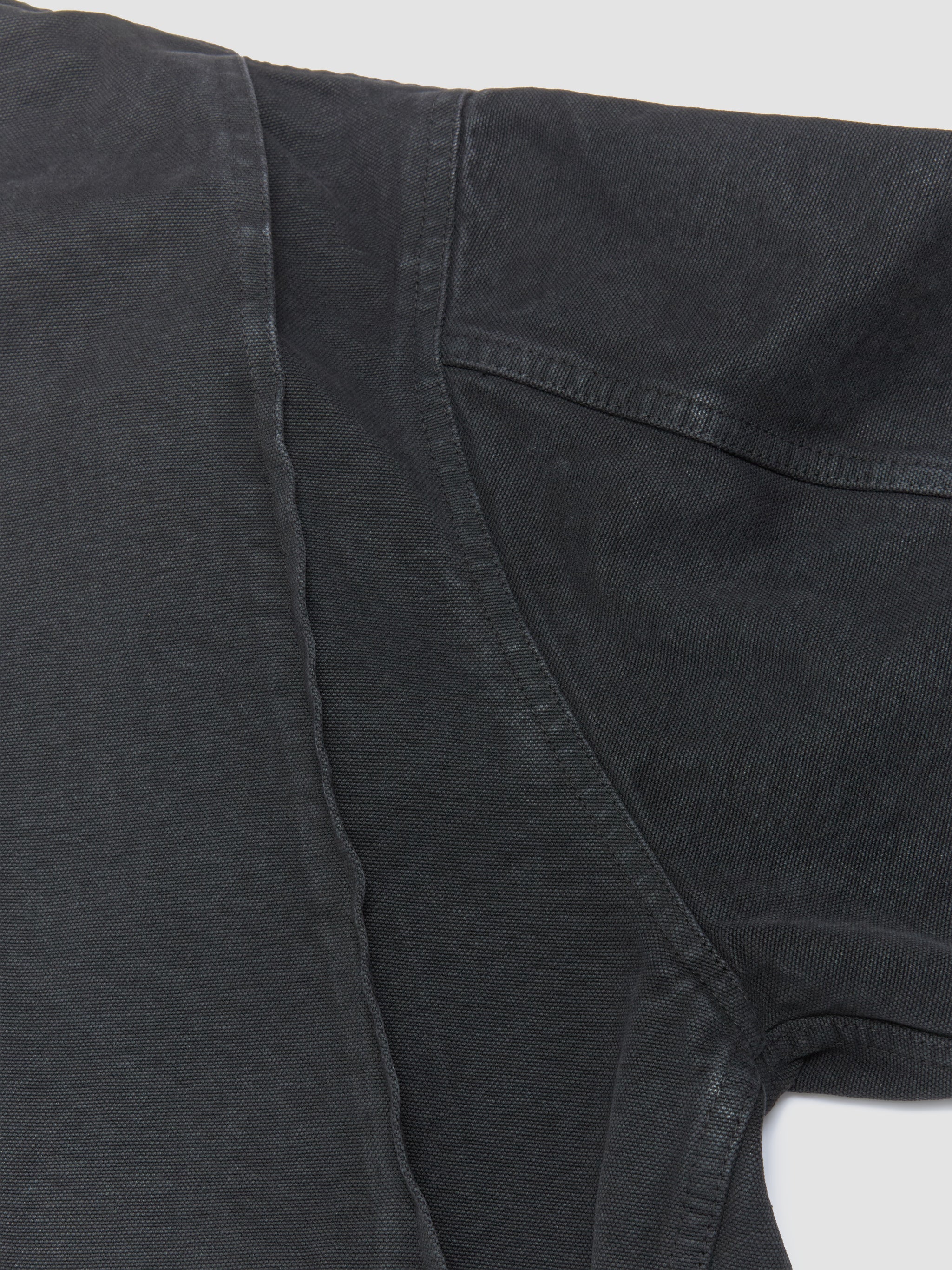 Canvas Work Jacket in Black