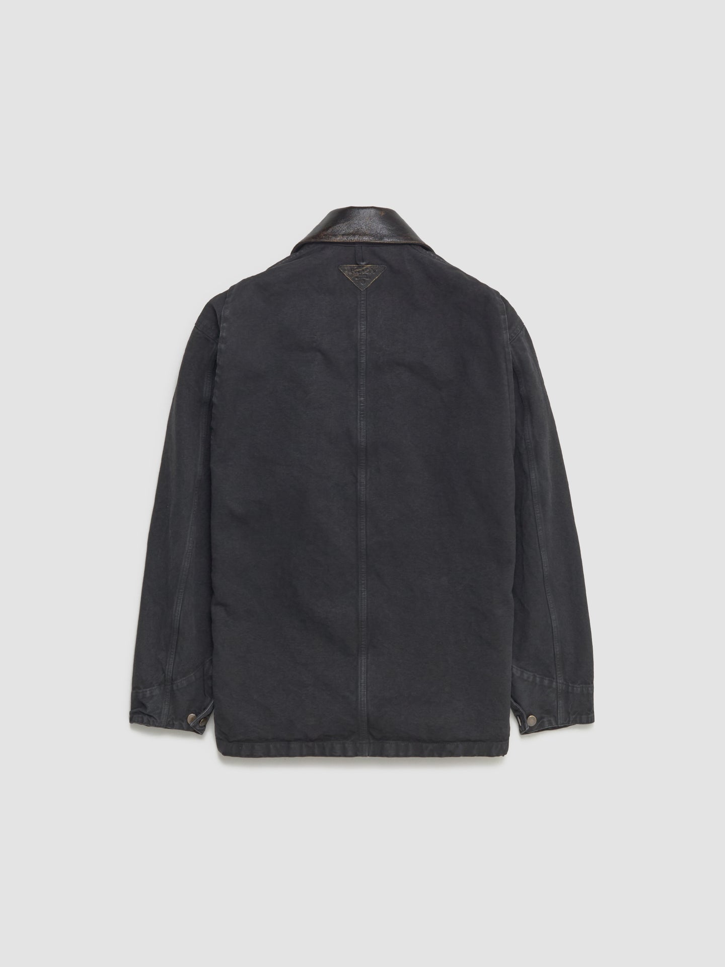 Canvas Work Jacket in Black