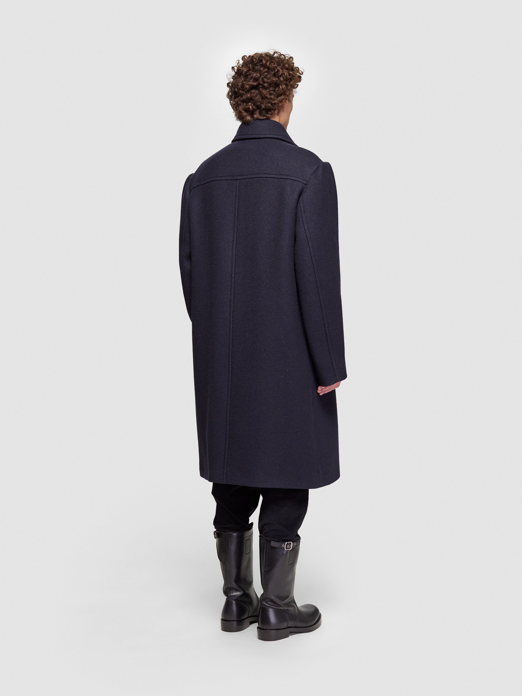 Racos Bis Coat in Midnight