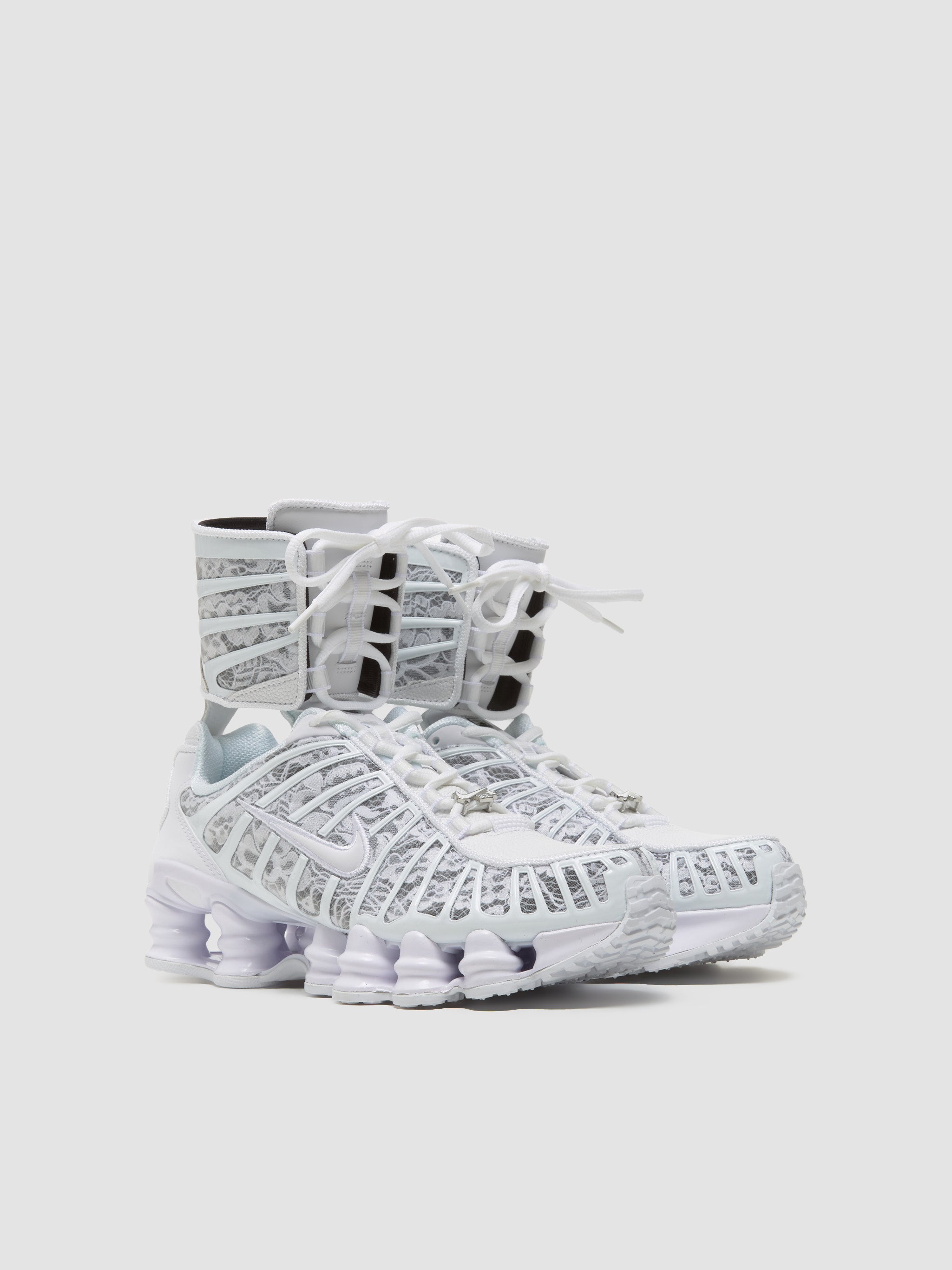 x Riccardo Tisci WMNS Shox TL Sneaker in White & Black