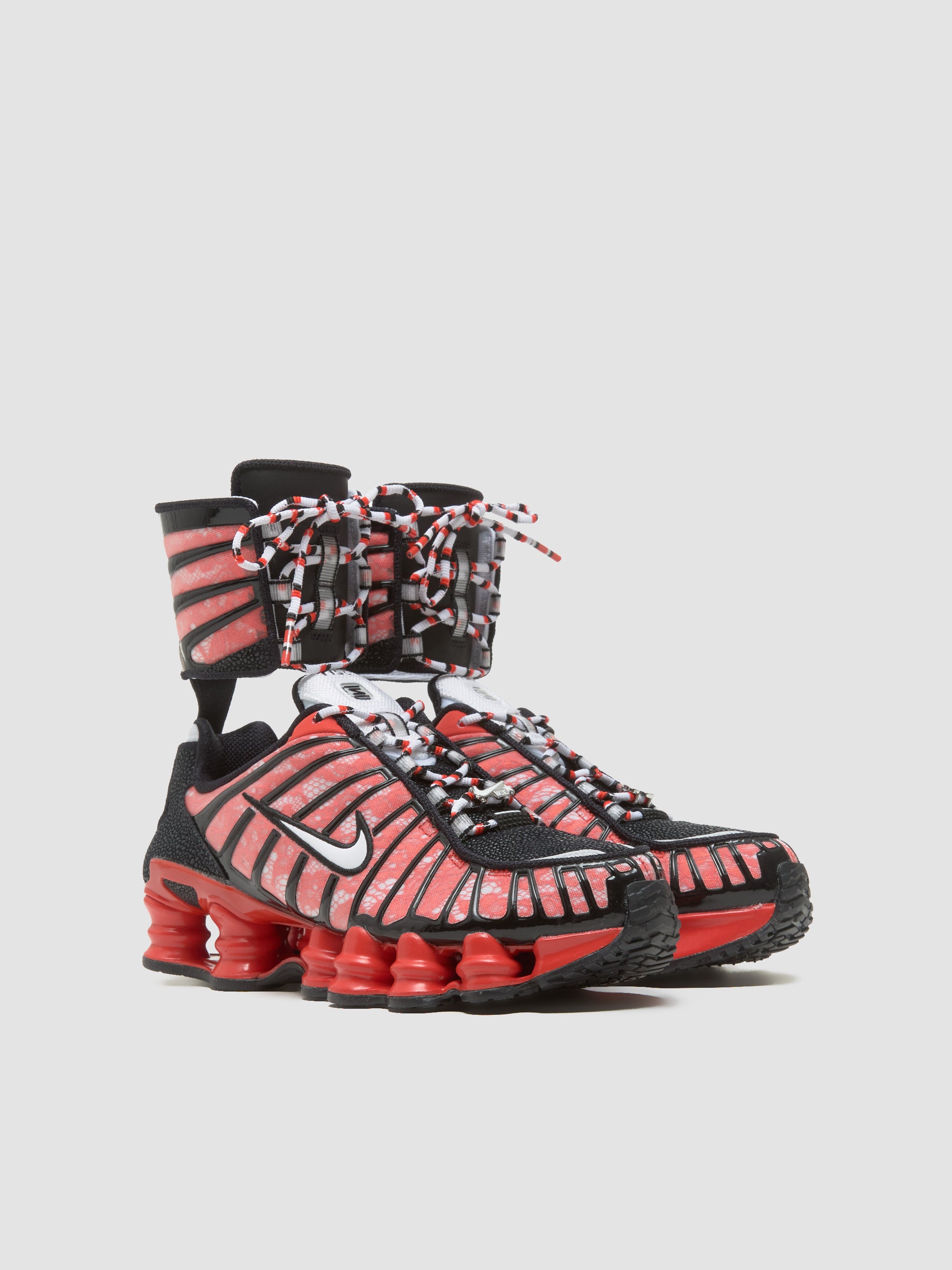 x Riccardo Tisci WMNS Shox TL Sneaker in Habanero Red & White