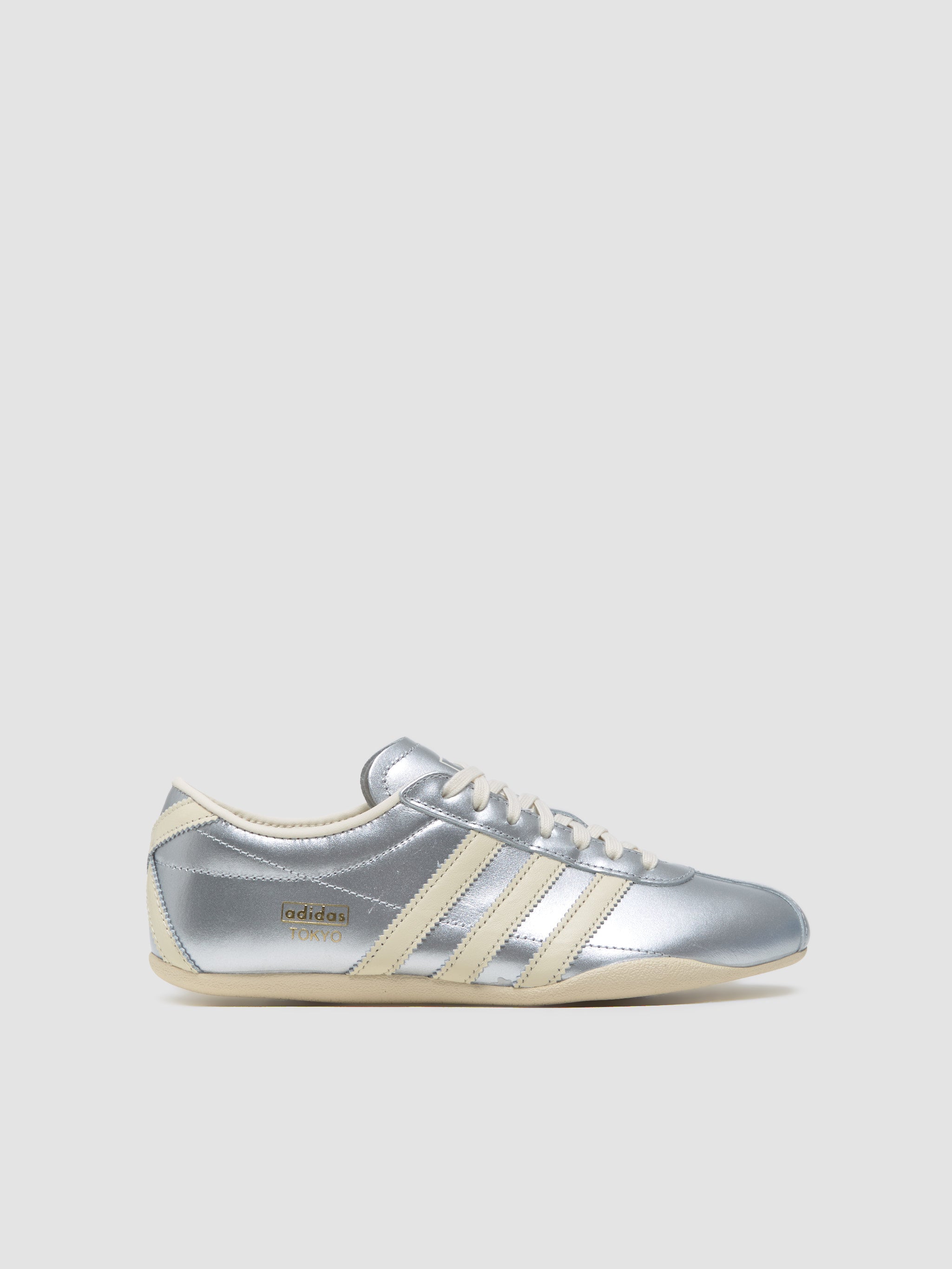 WMNS Tokyo Sneaker in Silver Metallic & Cream White