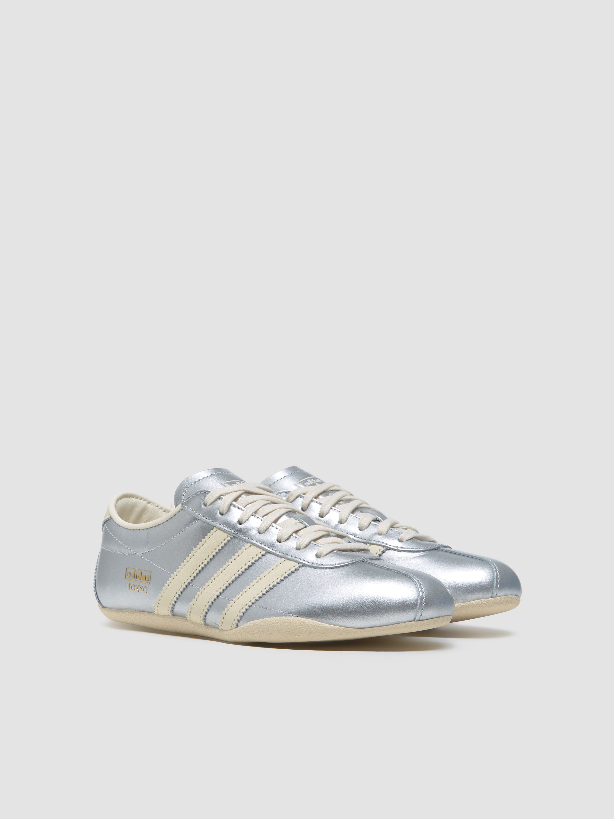WMNS Tokyo Sneaker in Silver Metallic & Cream White