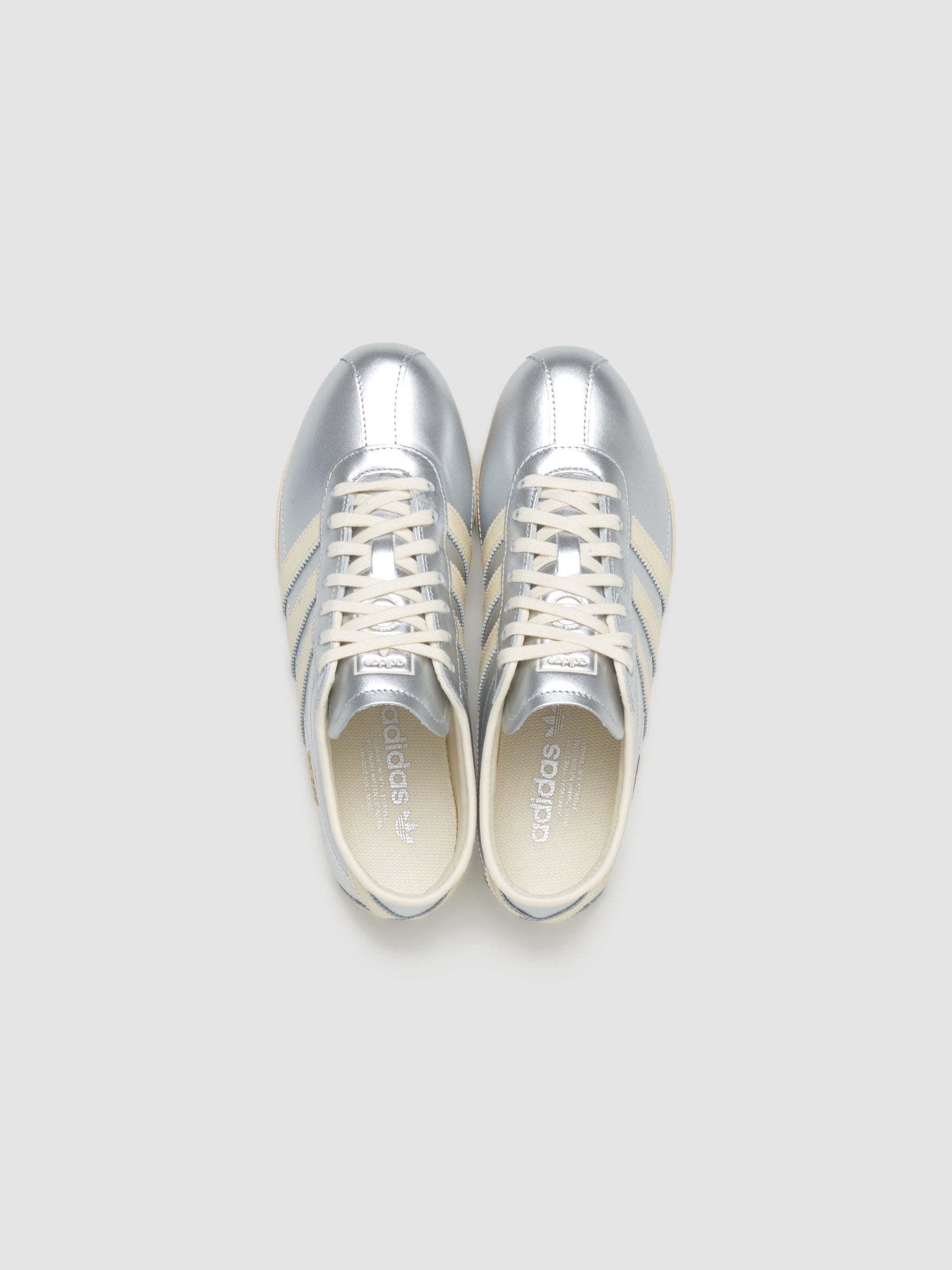 WMNS Tokyo Sneaker in Silver Metallic & Cream White