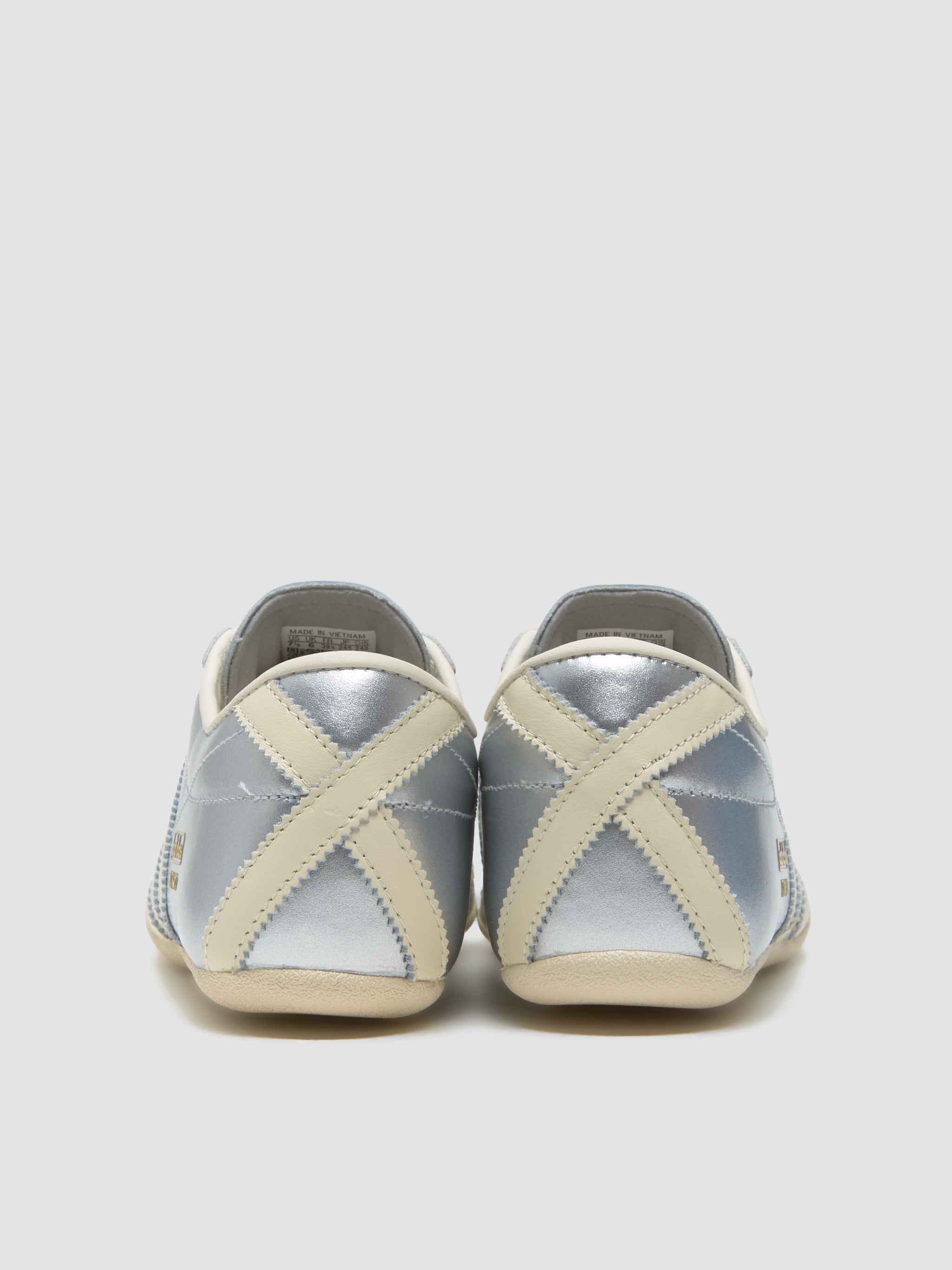 WMNS Tokyo Sneaker in Silver Metallic & Cream White