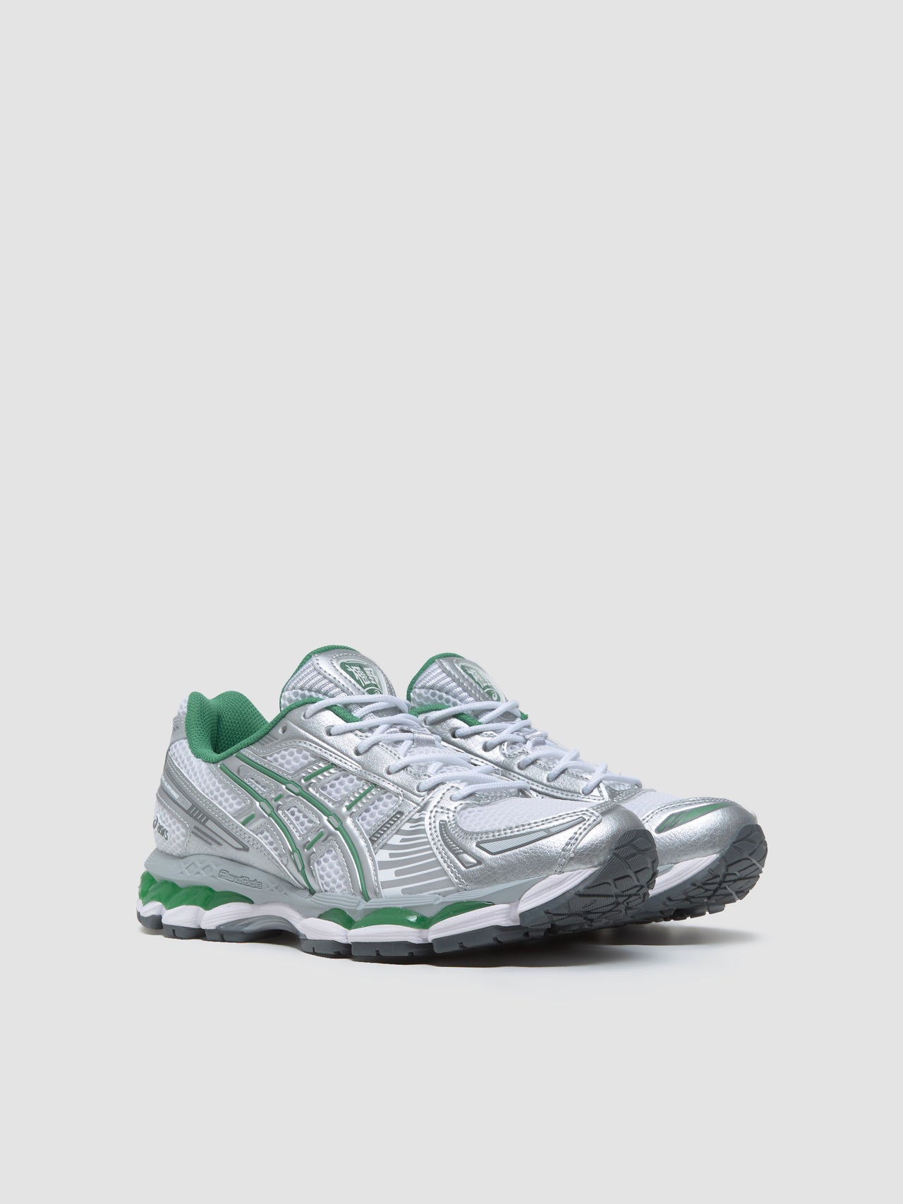 GEL-KAYANO 12.1 Sneaker in White & Pure Silver