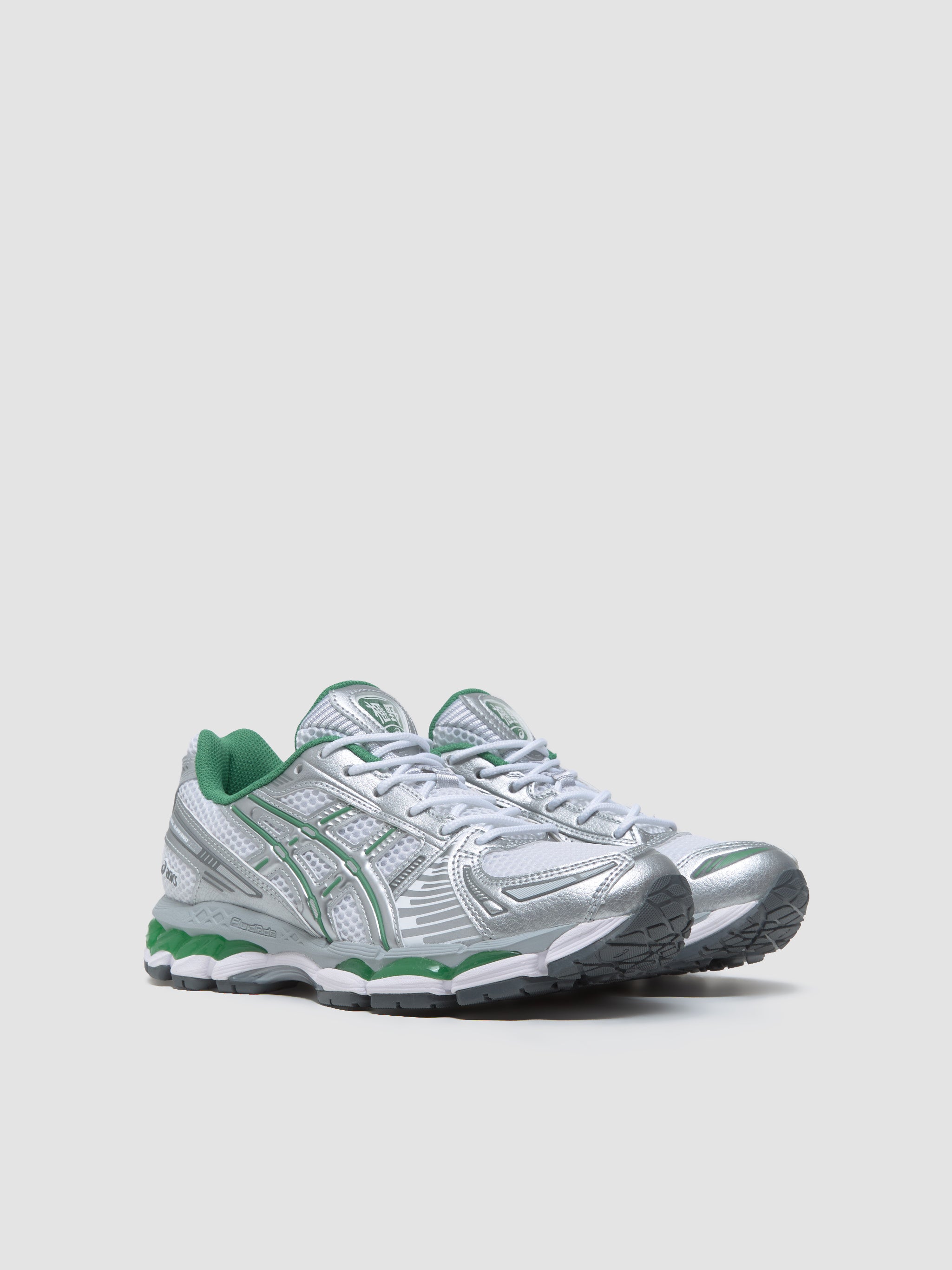 GEL-KAYANO 12.1 Sneaker in White & Pure Silver