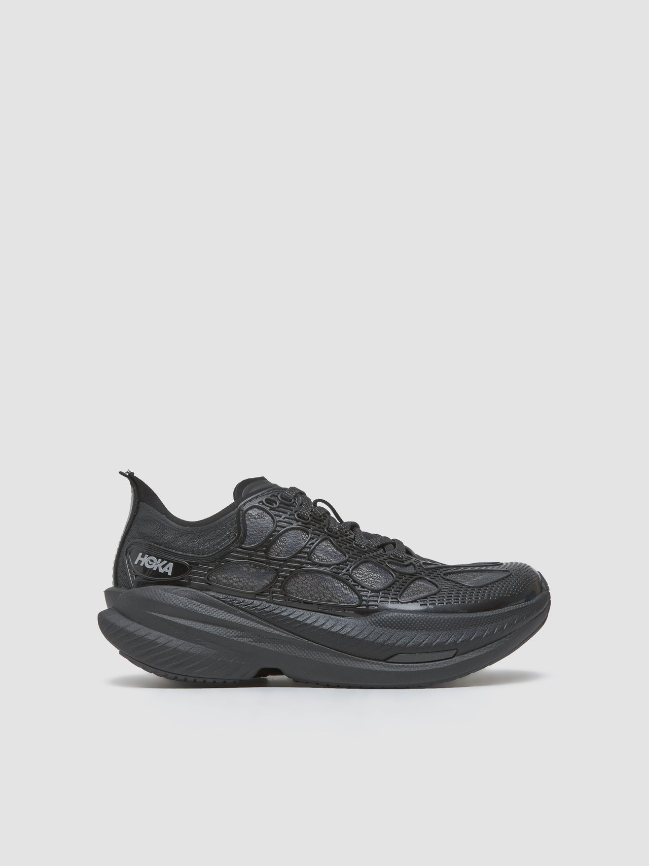 Mach X Caged Sneaker in Black & Midnight Blue