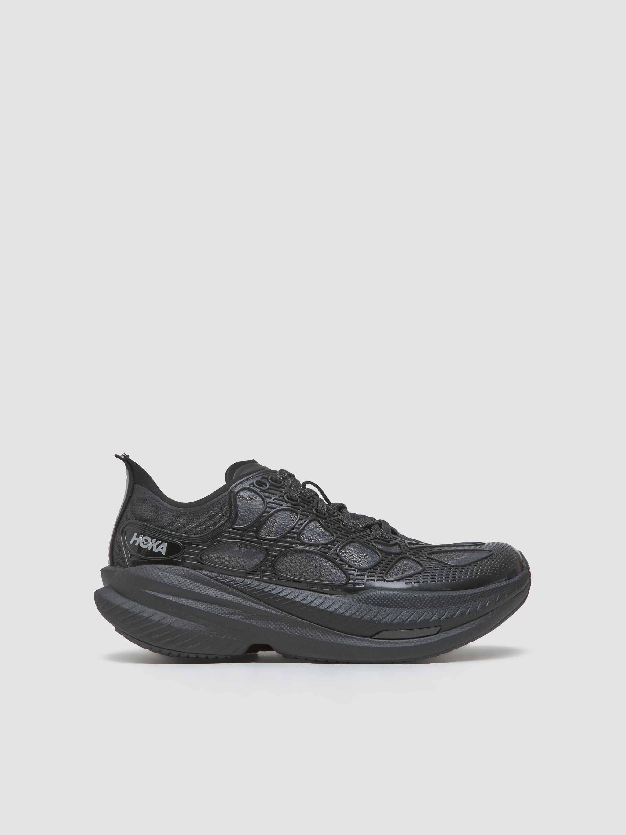 Mach X Caged Sneaker in Black & Midnight Blue