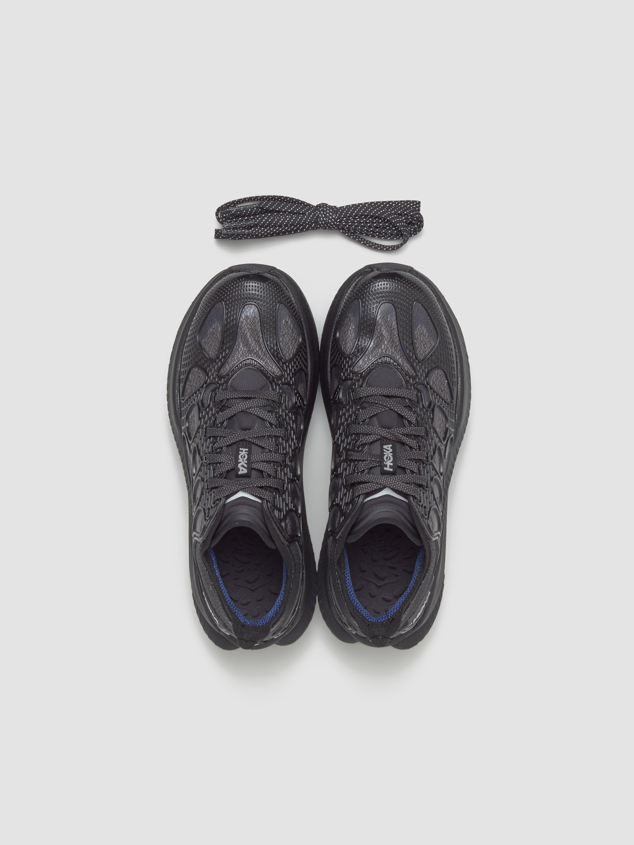 Mach X Caged Sneaker in Black & Midnight Blue