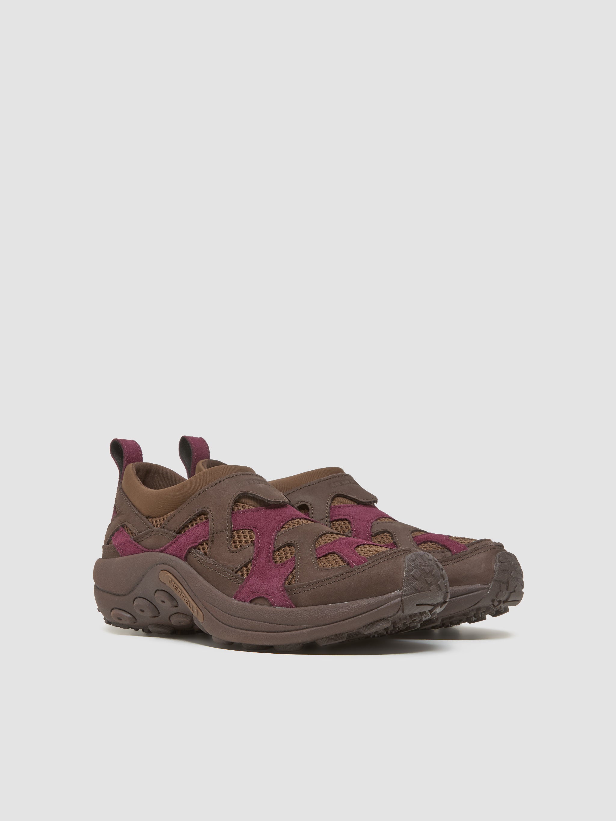 Jungle Moc Twist Sneaker in Dark Cherry & Coffee