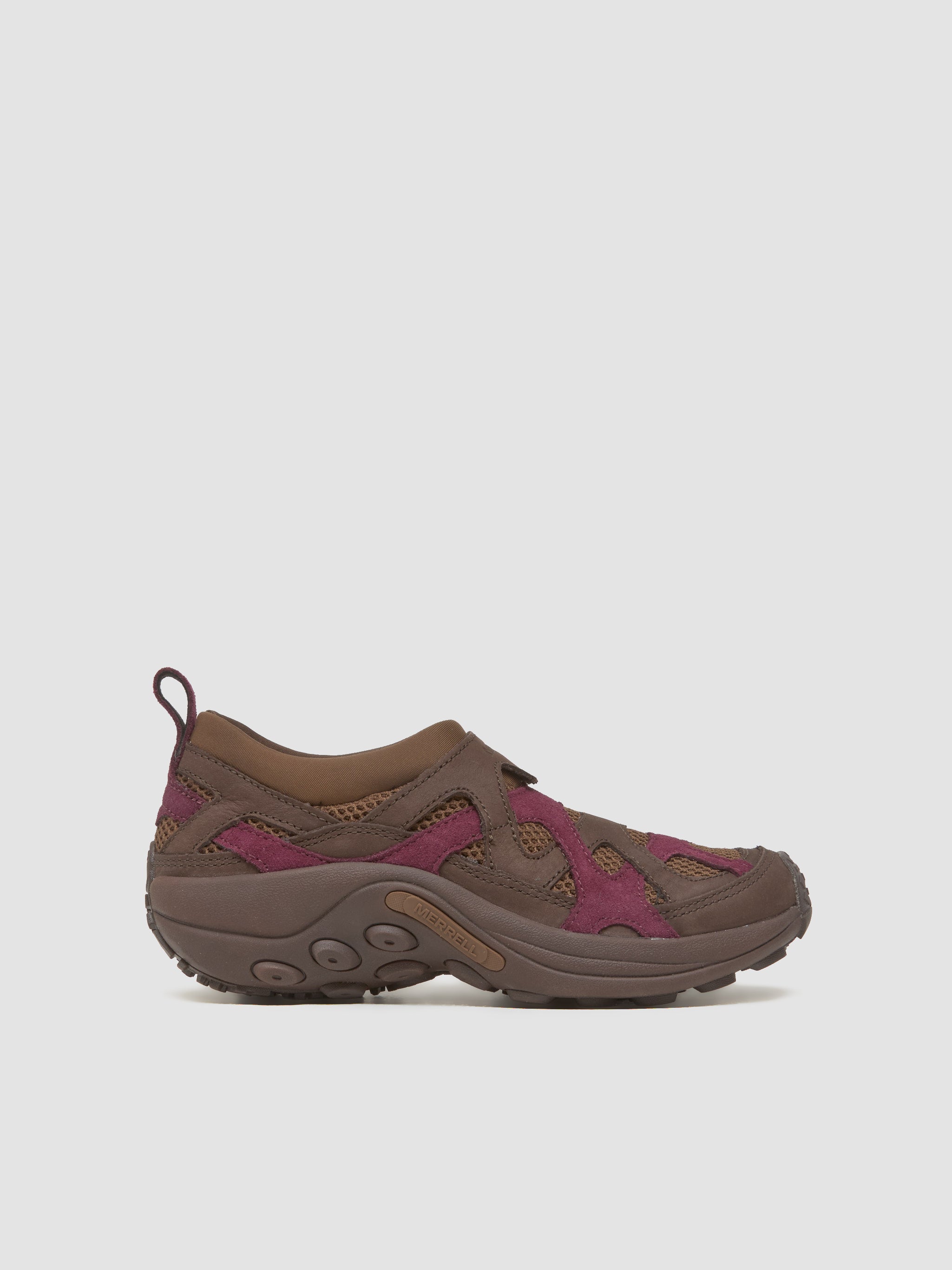 Jungle Moc Twist Sneaker in Dark Cherry & Coffee