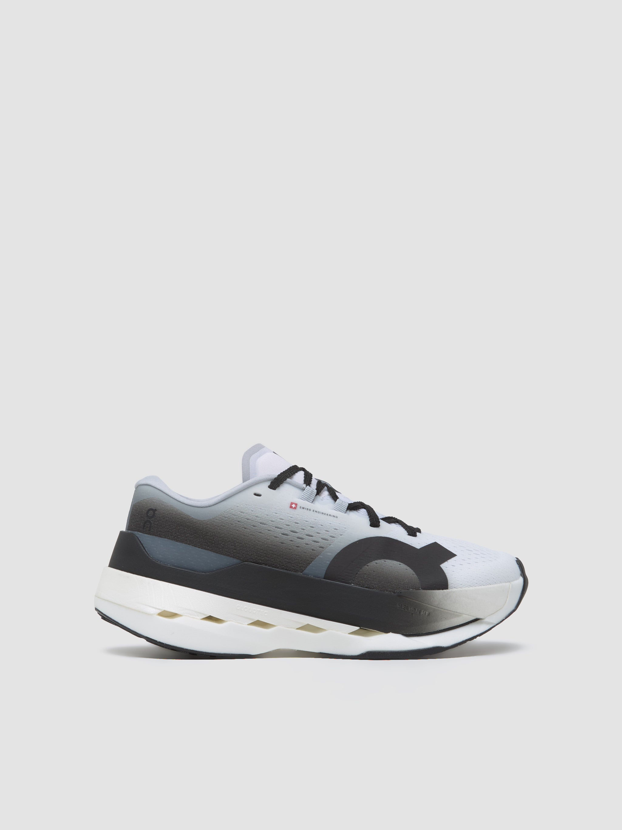 Men's Cloudboom Max Sneaker in White & Black