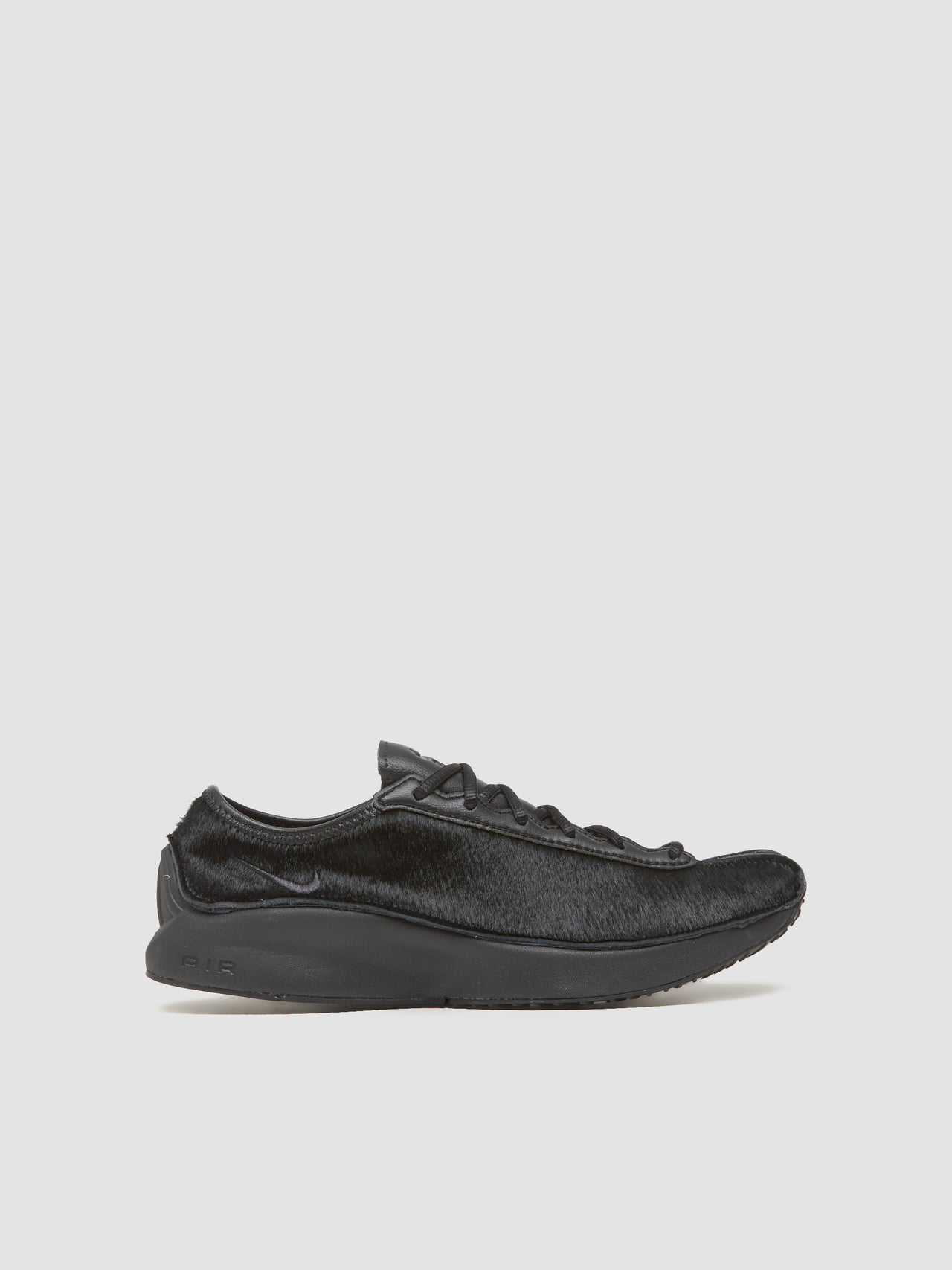 WMNS Air Superfly LX Pony Hair Sneaker in Black & Off Noir