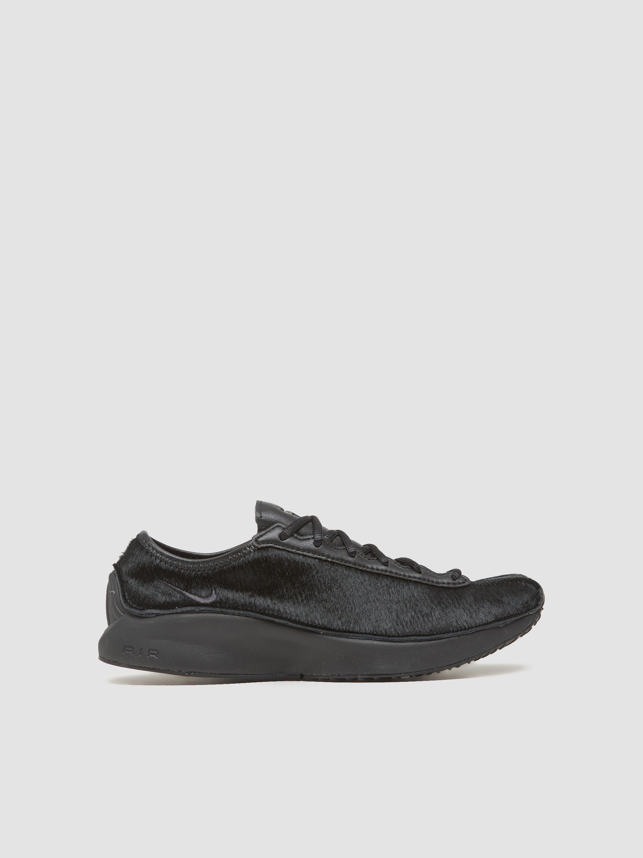 WMNS Air Superfly LX Pony Hair Sneaker in Black & Off Noir