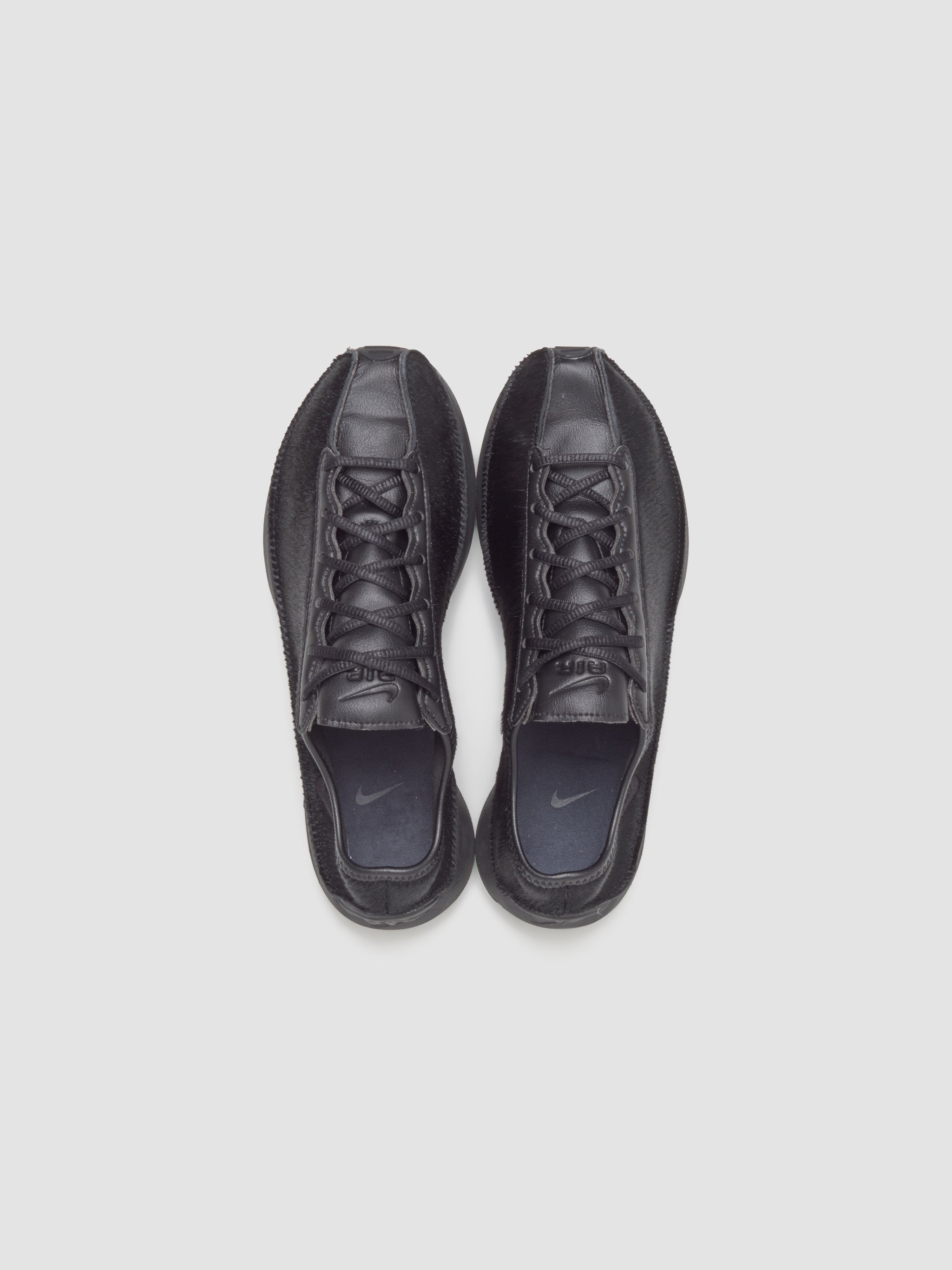 WMNS Air Superfly LX Pony Hair Sneaker in Black & Off Noir