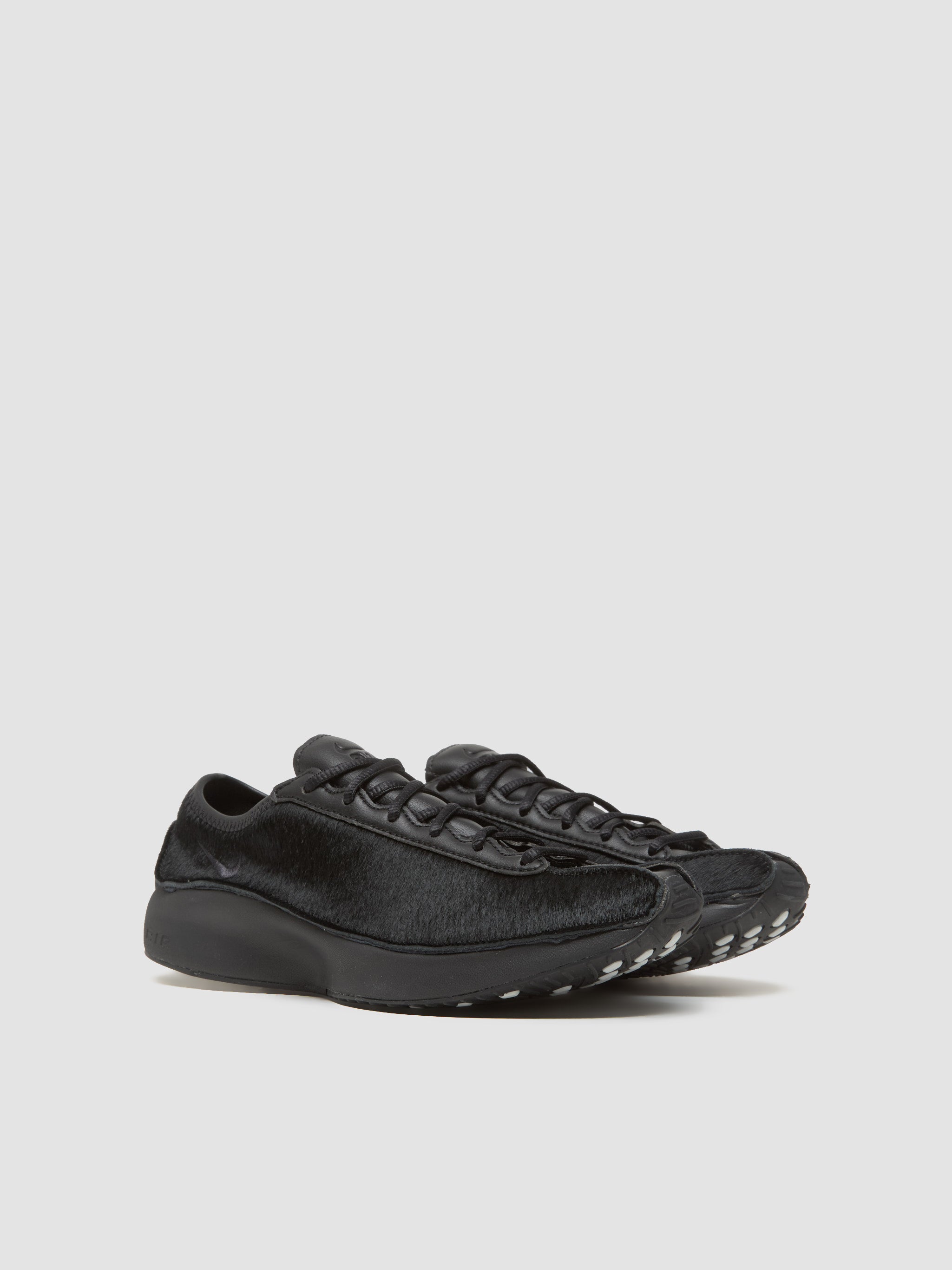 WMNS Air Superfly LX Pony Hair Sneaker in Black & Off Noir