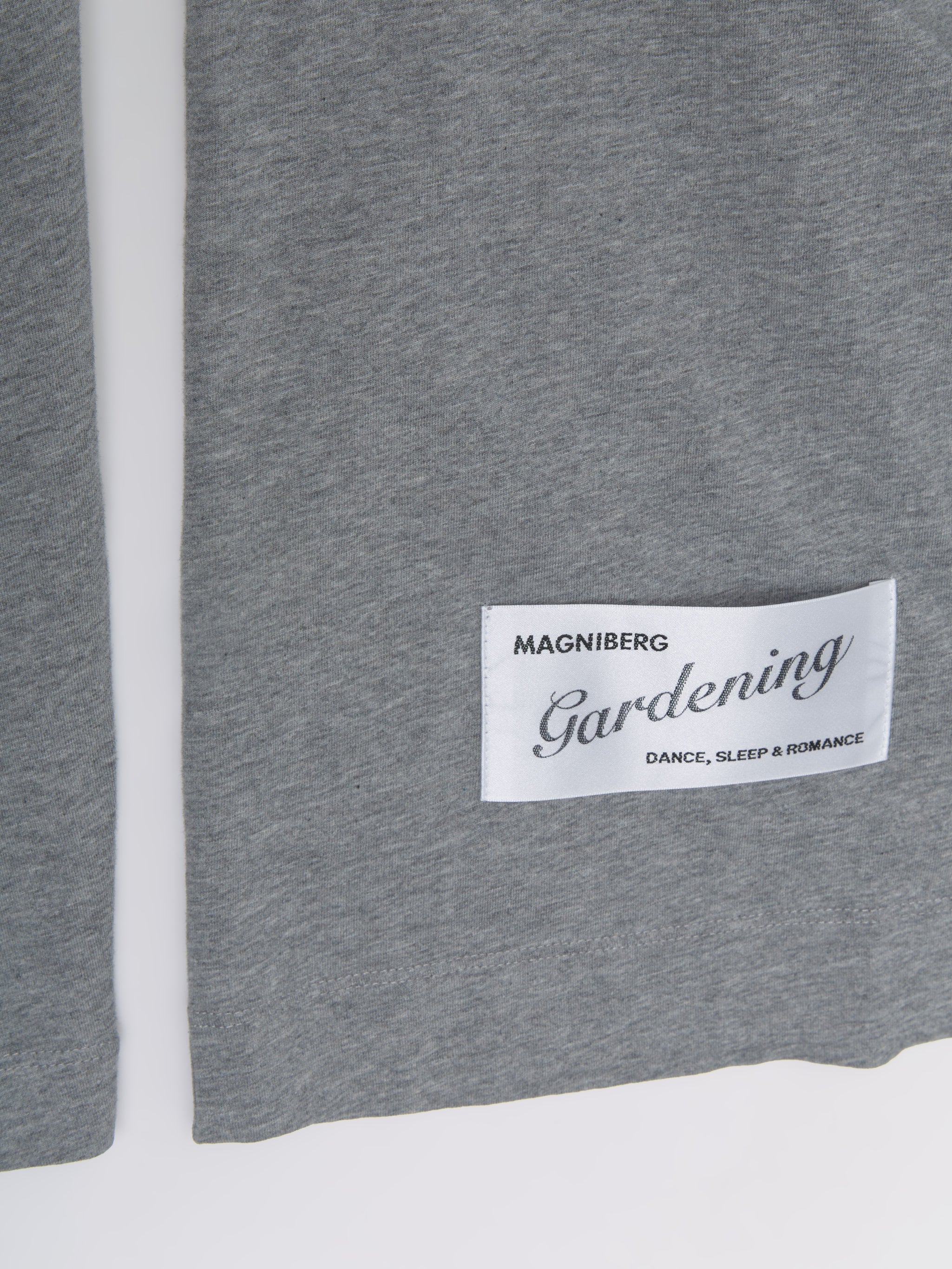 Full Long Sleeve T-Shirt in Grey Melange