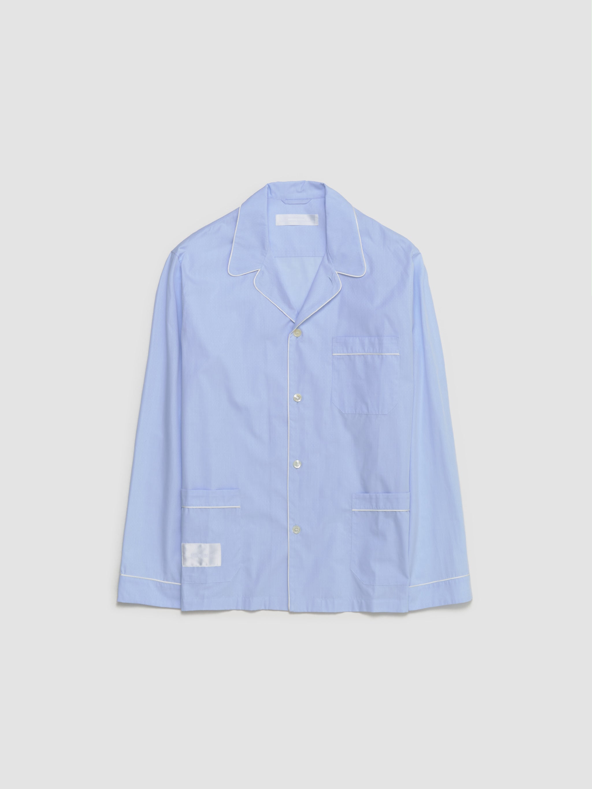 Dolce Shirt in Light Blue Dots Jacquard