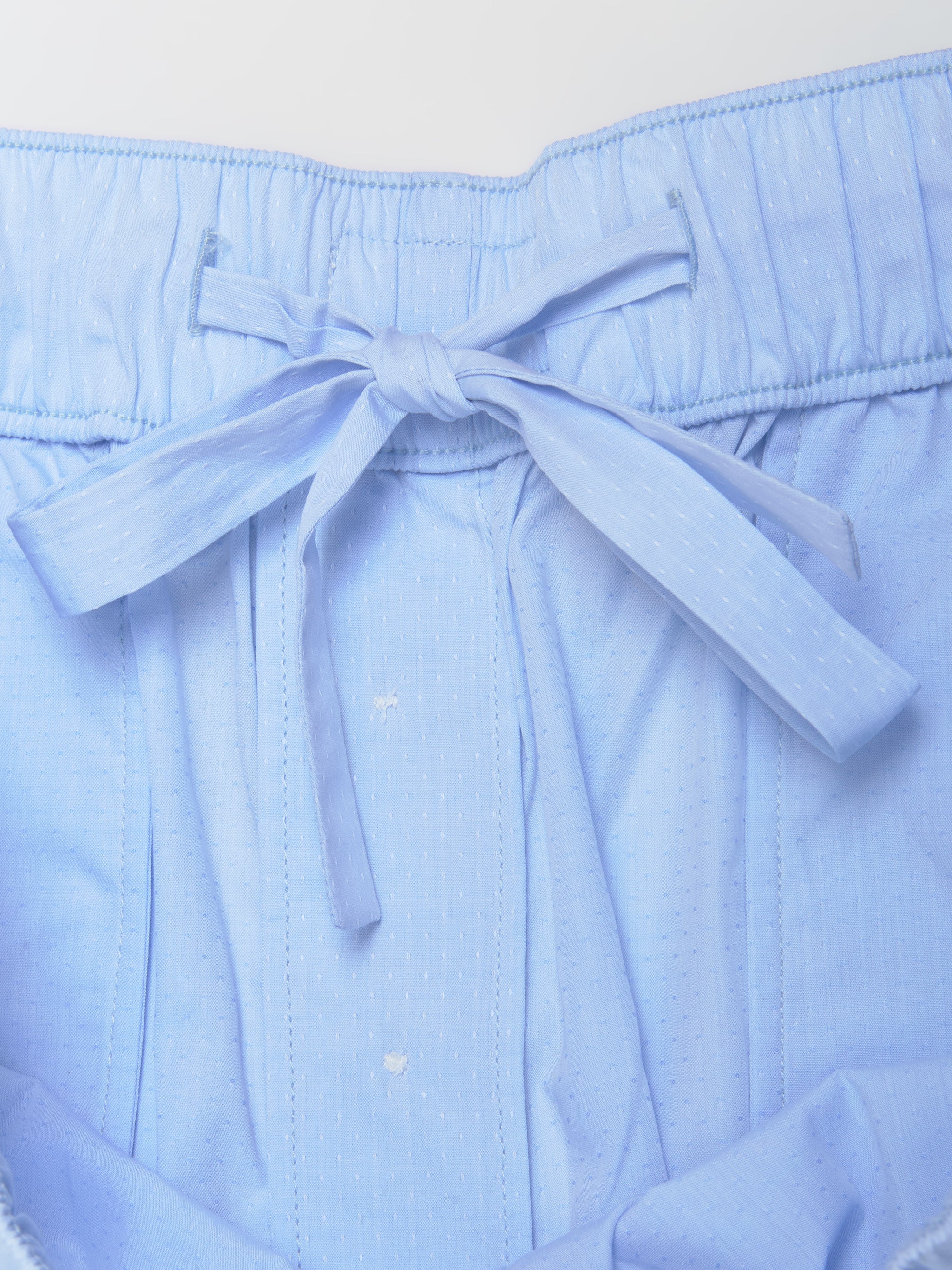 Space Pants in Light Blue Dots Jacquard