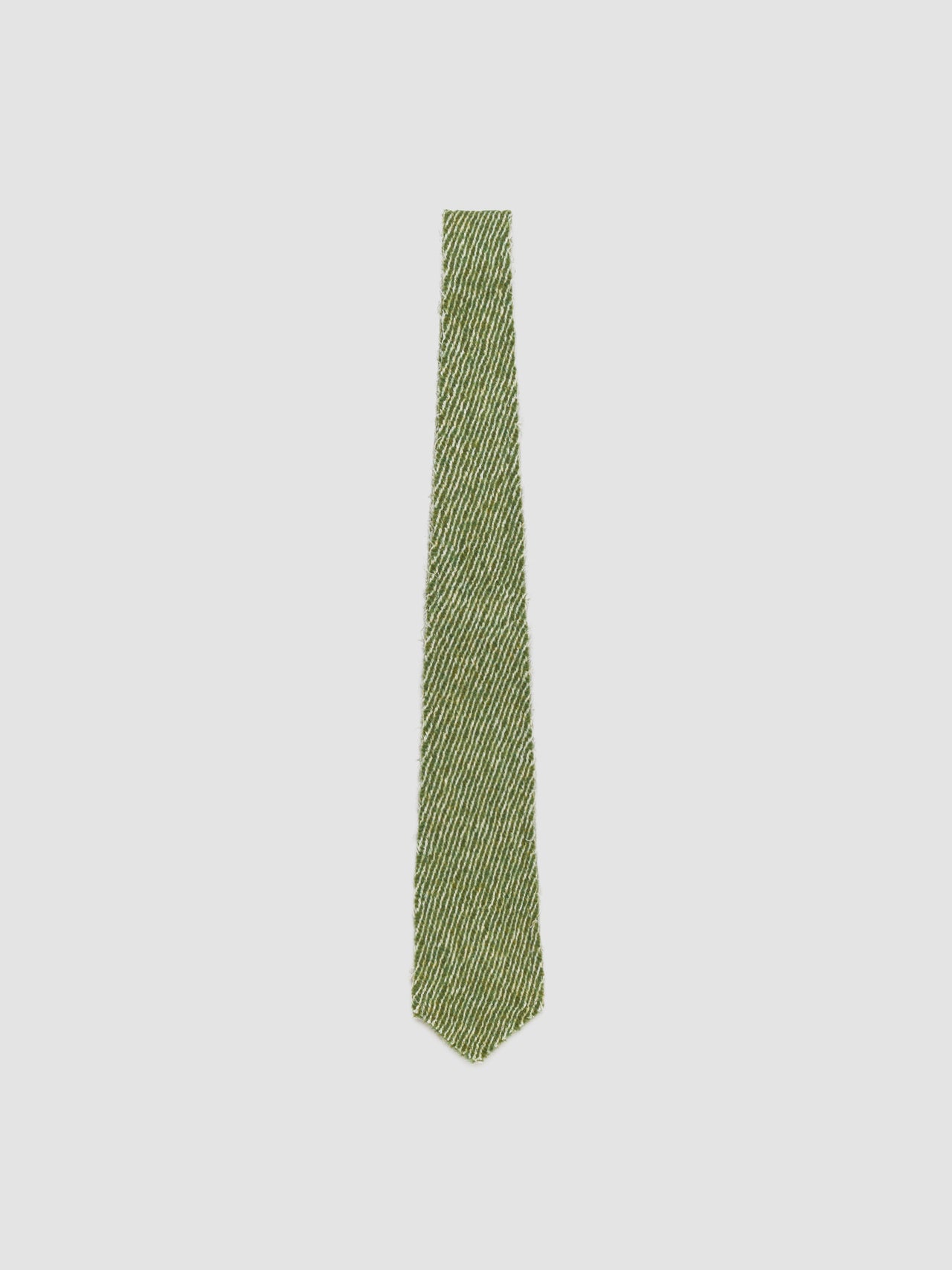 Pop Tie in Eruca Green Twill