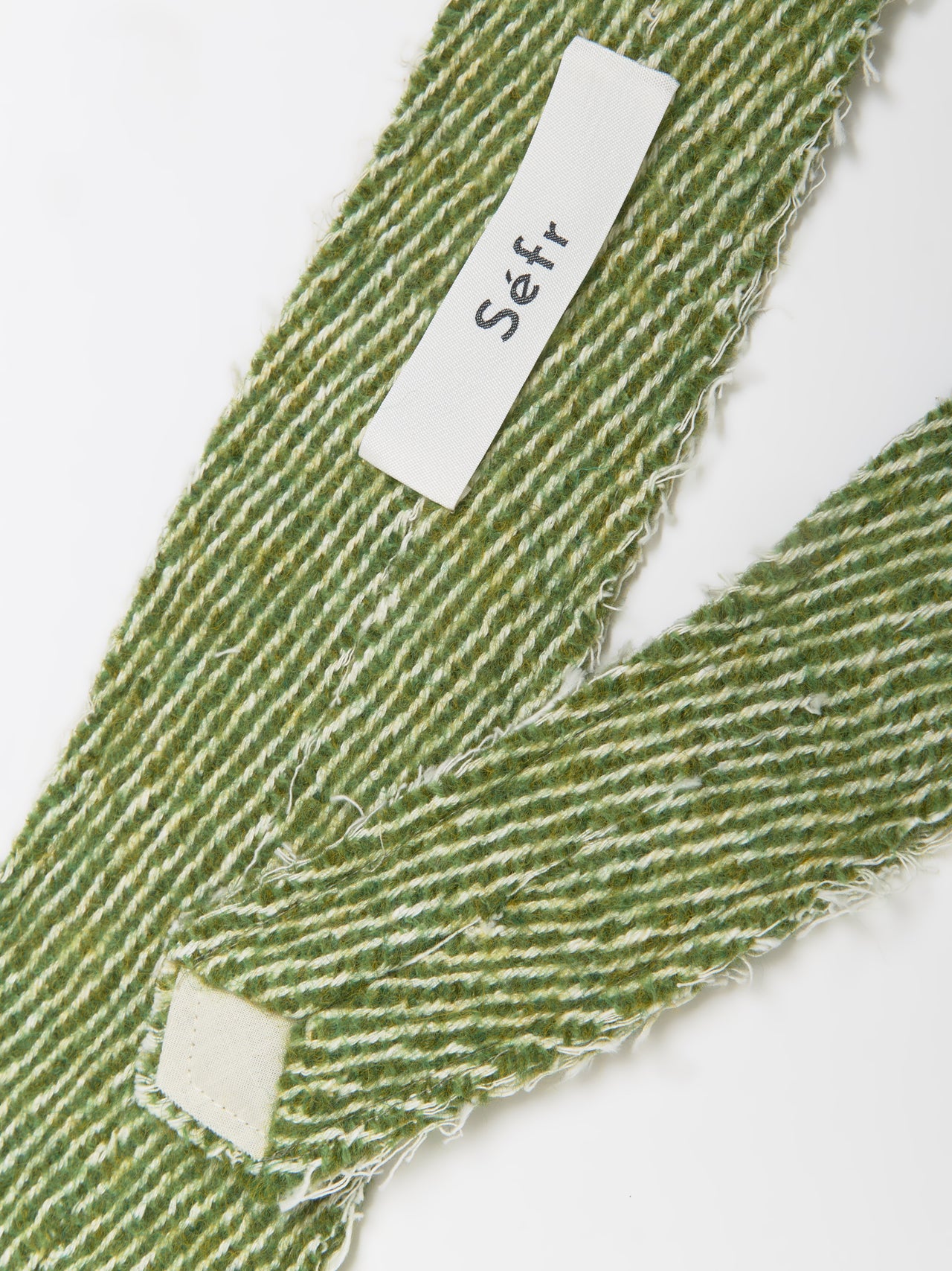 Pop Tie in Eruca Green Twill