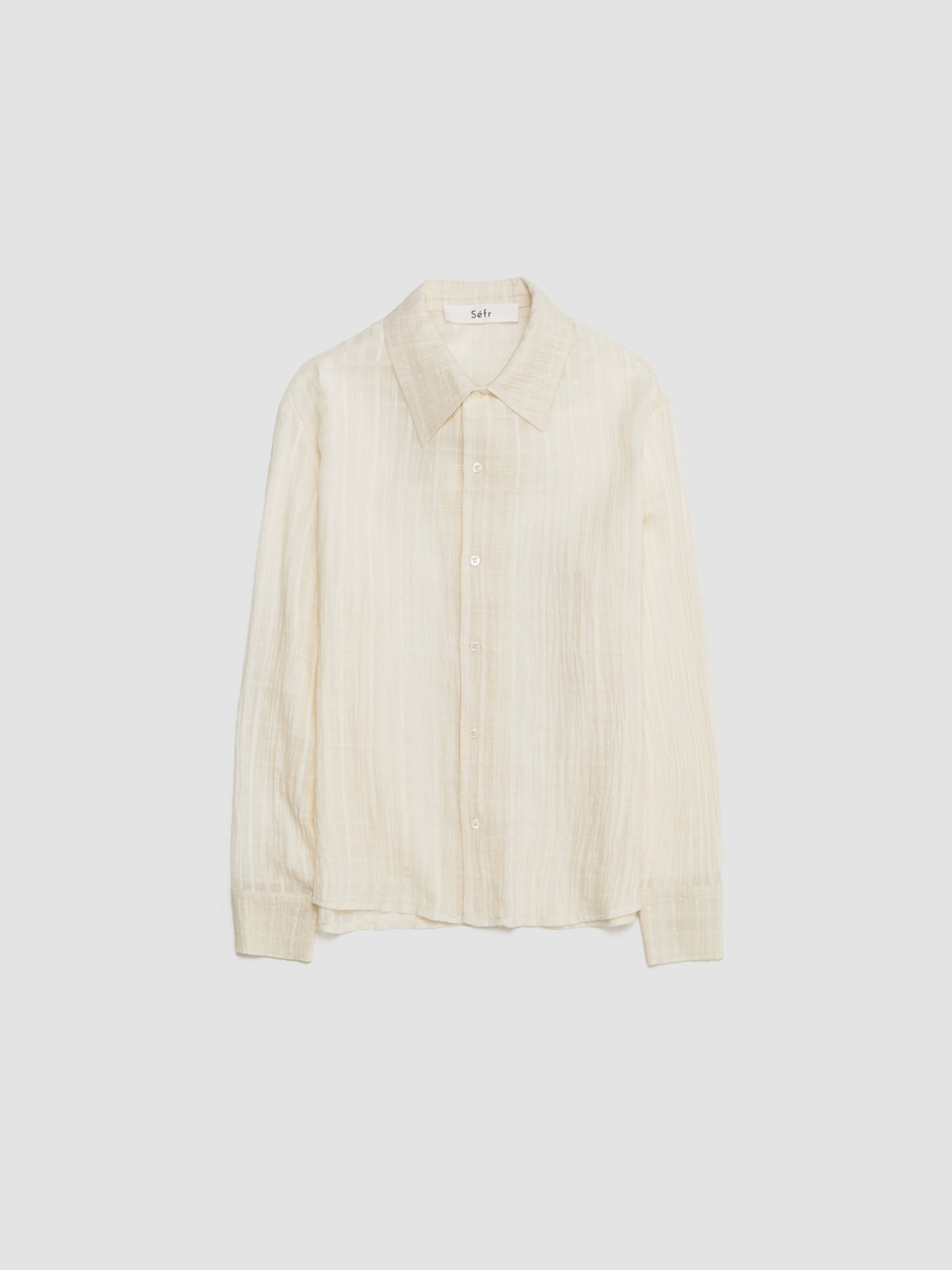 Ignacio Shirt in Cloud White Check