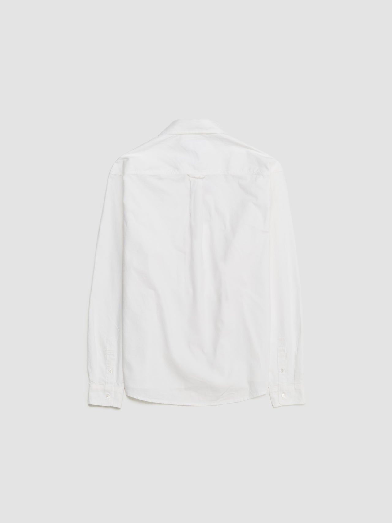 Oxford Long Sleeve Shirt in White