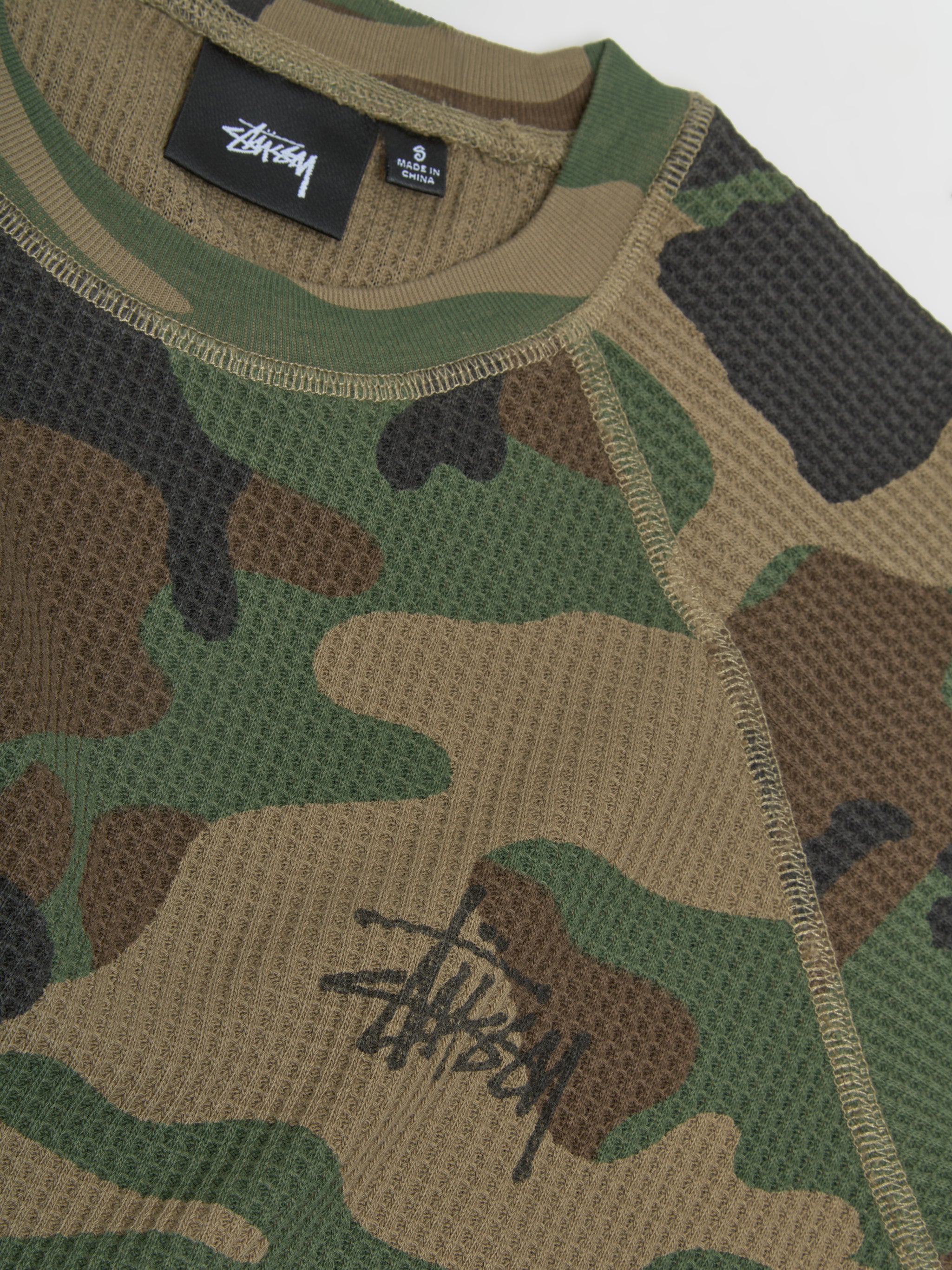 Raglan Thermal Basic Stock in Woodland Camo
