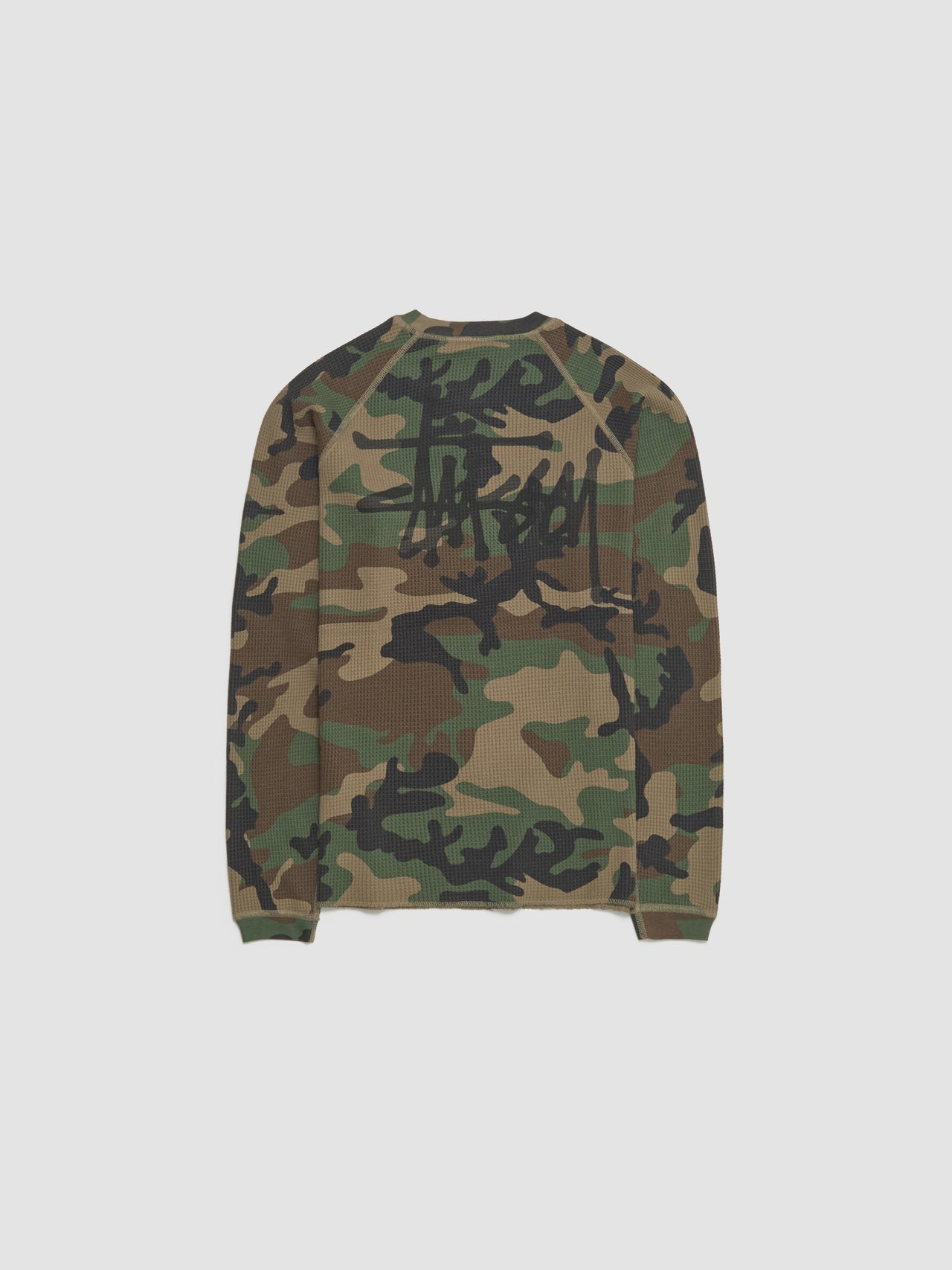 Raglan Thermal Basic Stock in Woodland Camo