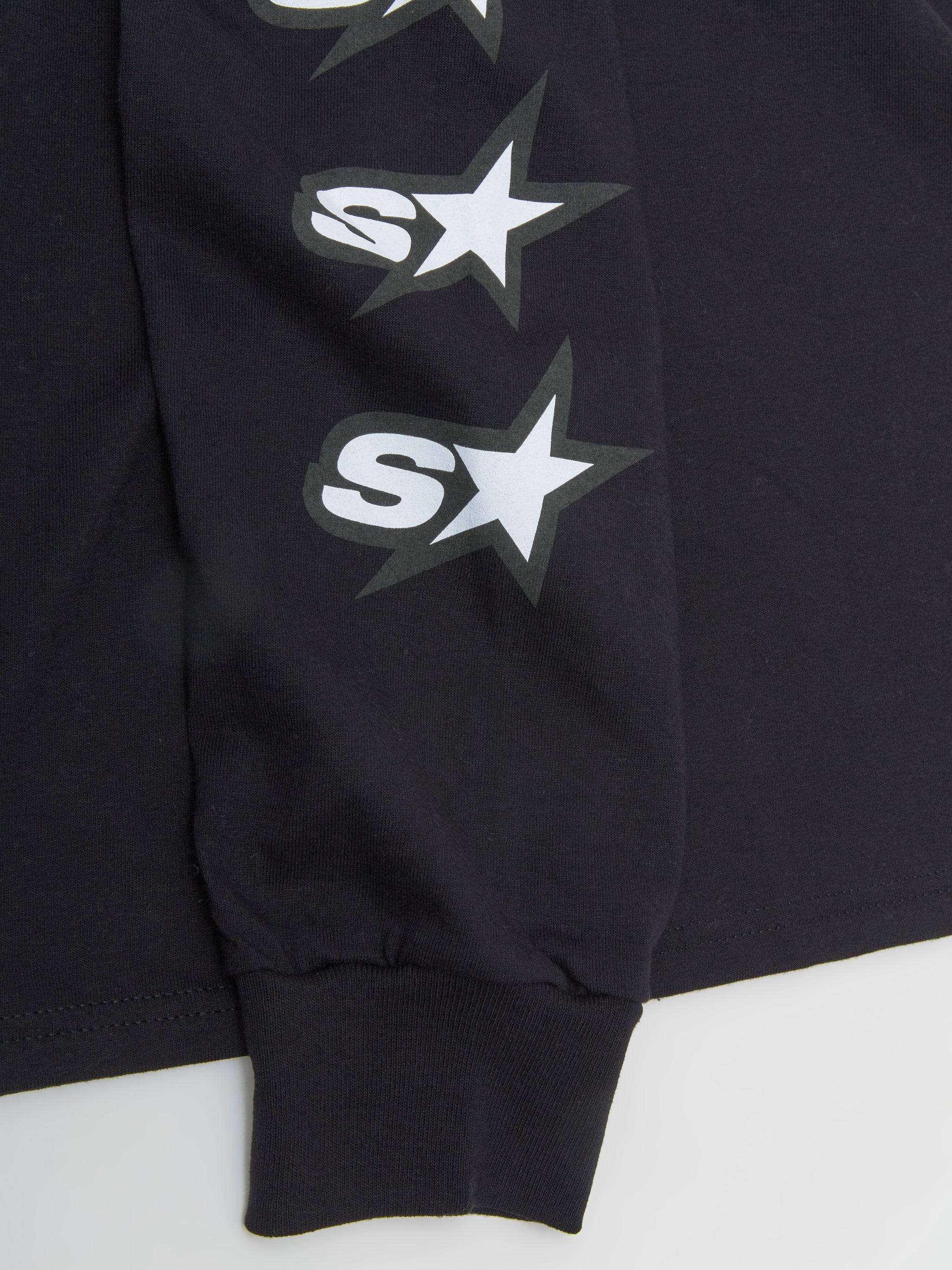 Speedway Long Sleeve T-Shirt in Black