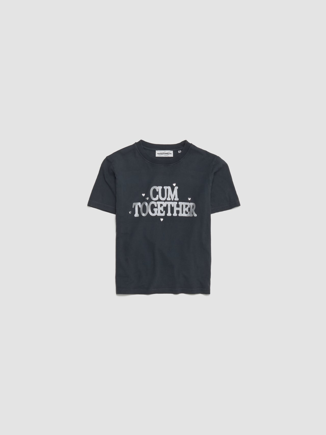 Love Together T-Shirt in Off-Black