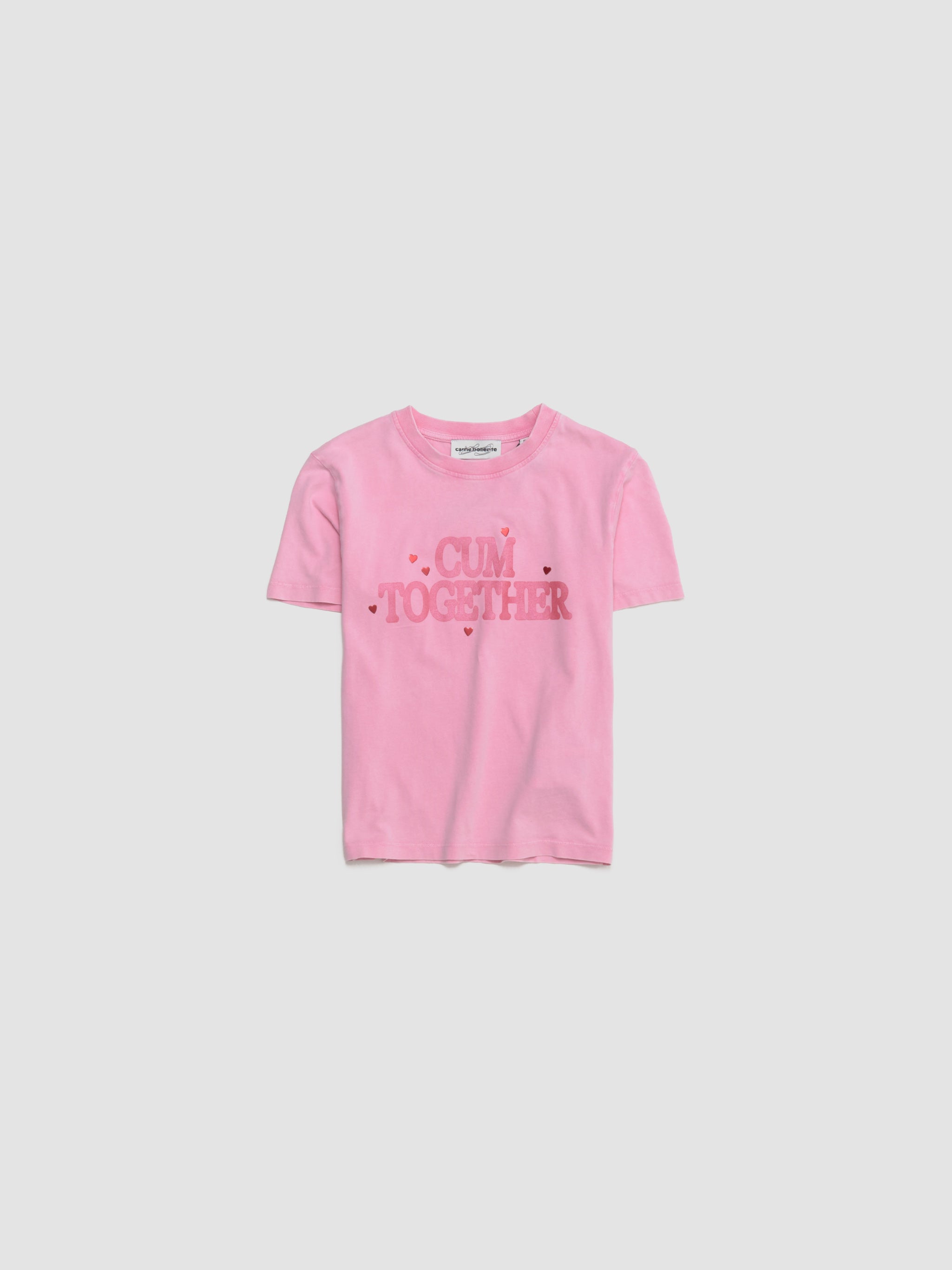 Love Together T-Shirt in Off-Pink