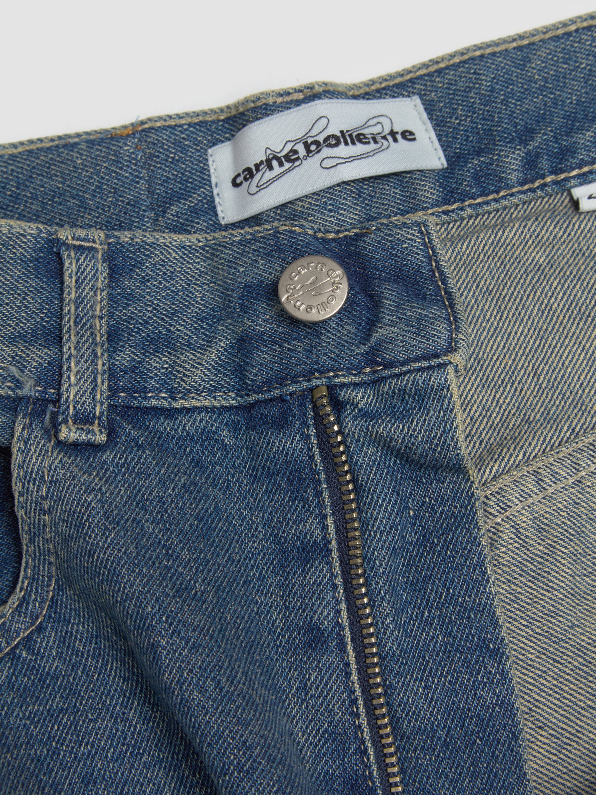 Love Pants 00's in Washed Blue