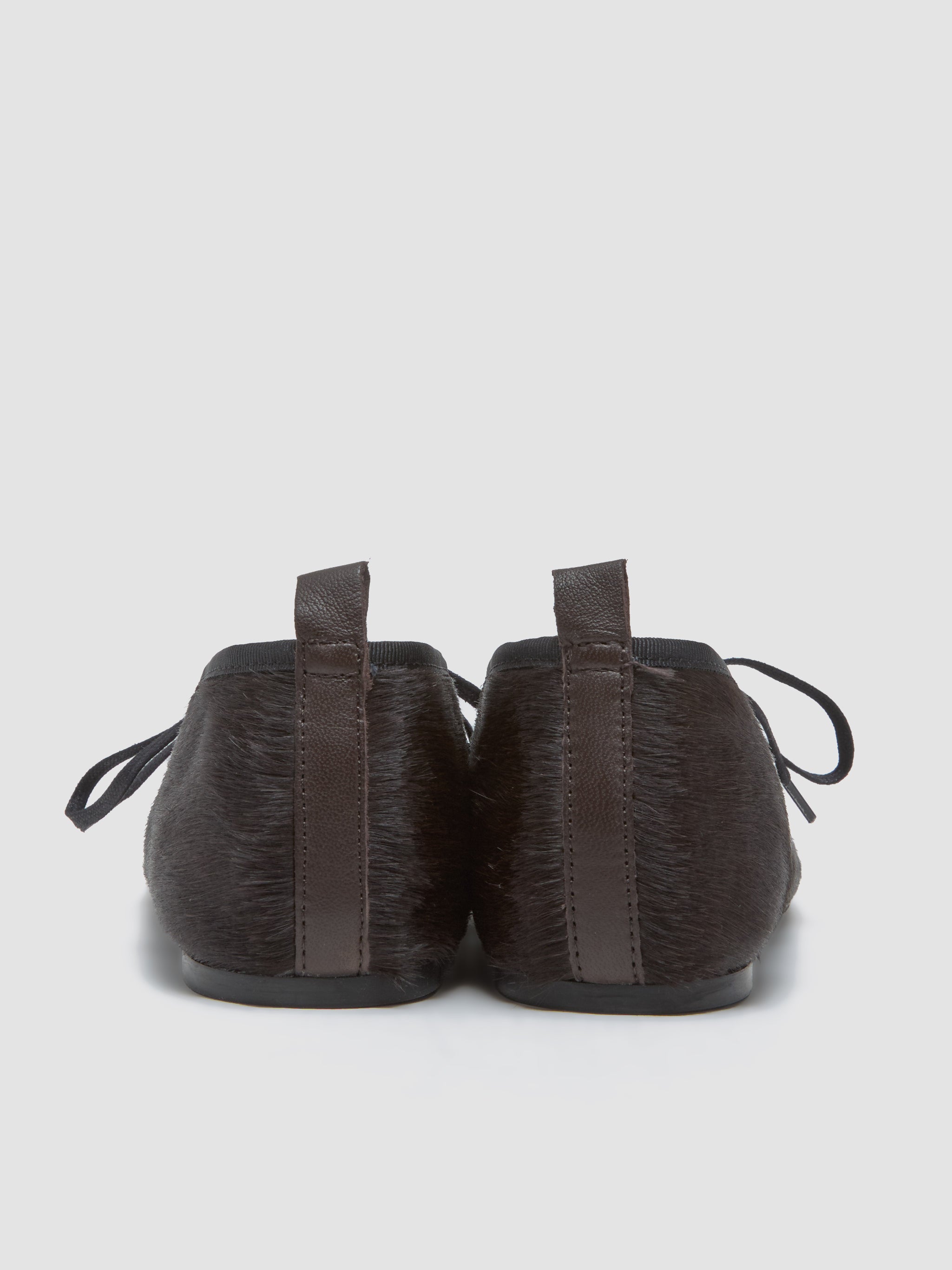 Pina Lace-up Ballerina in Brown