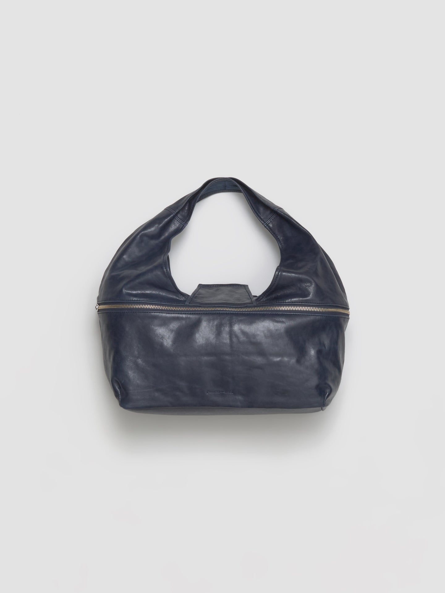 Riba Zip Bag in Greyish Blue