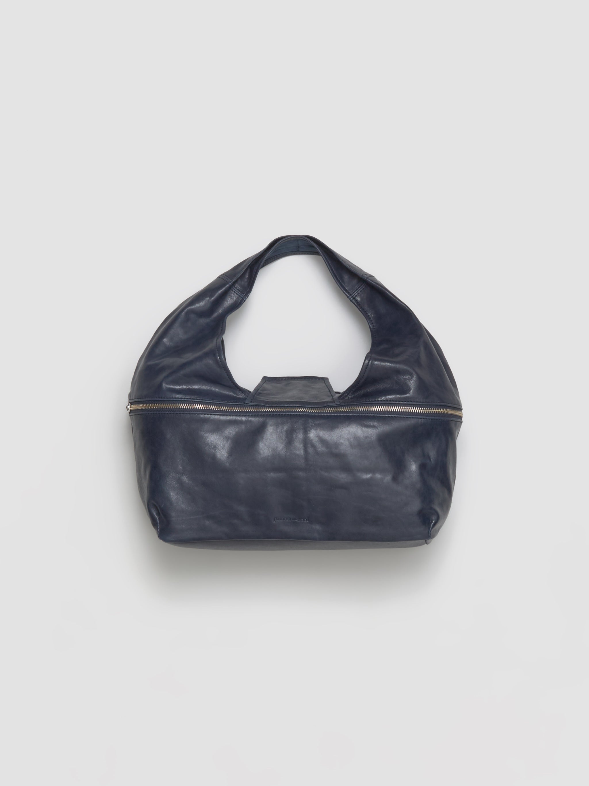 Riba Zip Bag in Greyish Blue