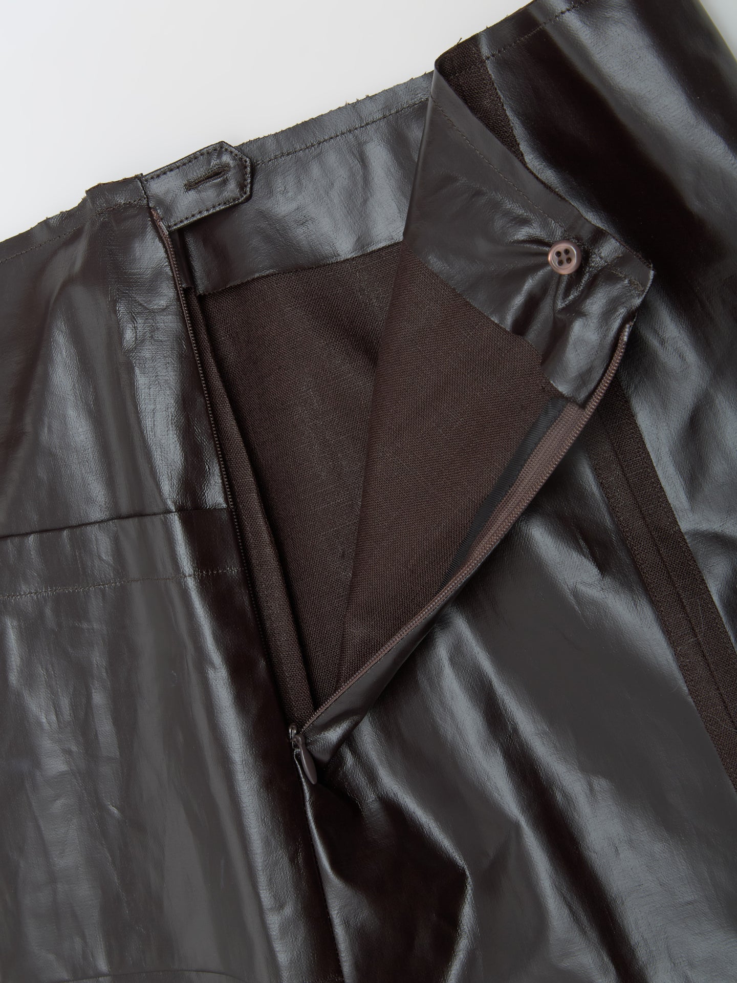 Fuster Midi Skirt in Brown