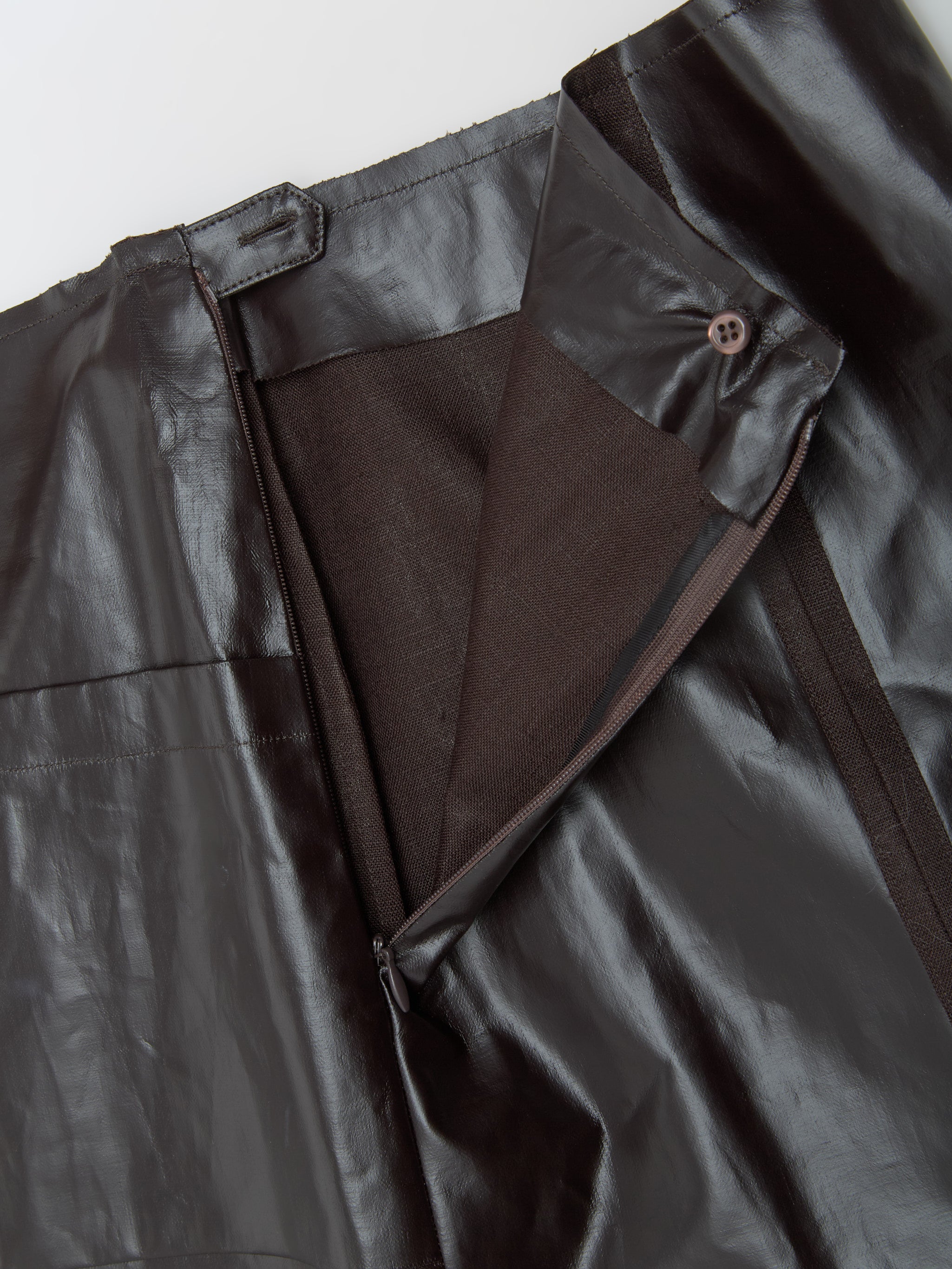 Fuster Midi Skirt in Brown