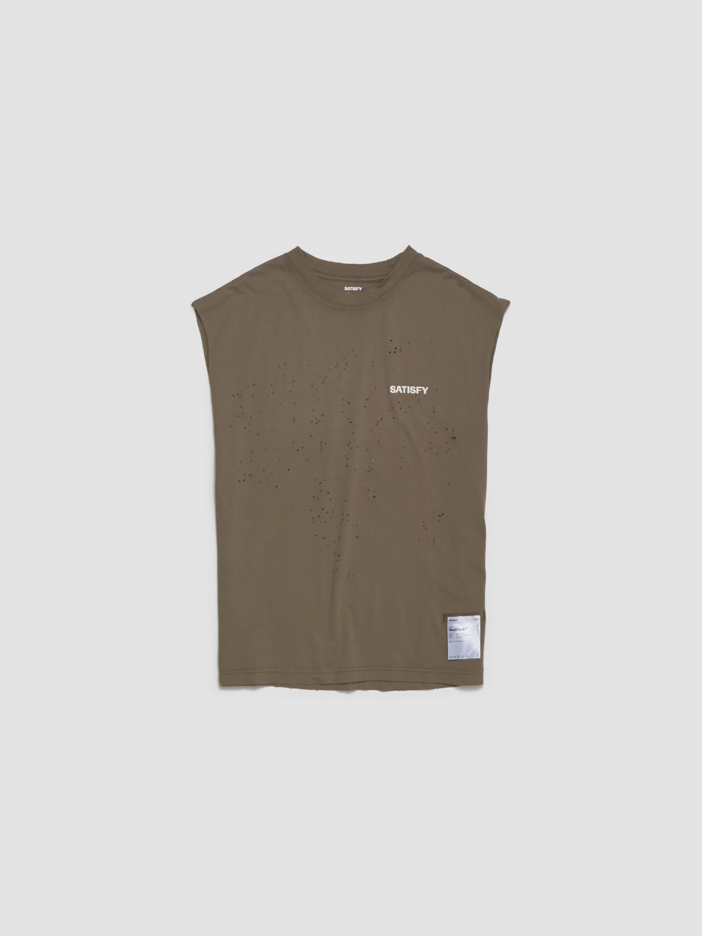 MothTech Muscle Tee in Aged Falcon