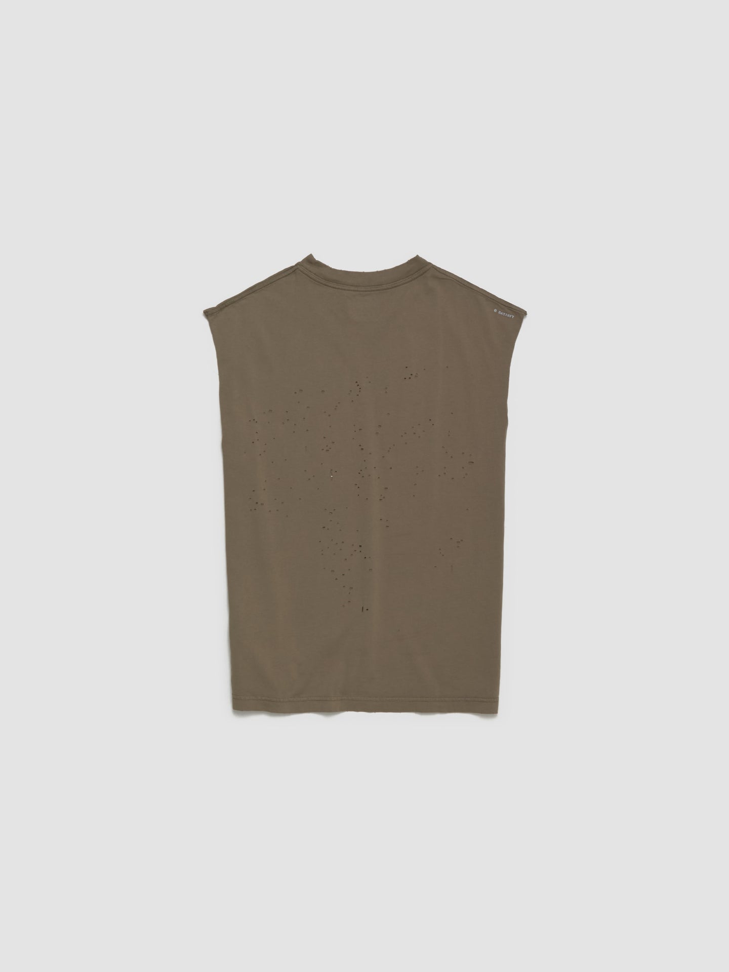 MothTech Muscle Tee in Aged Falcon