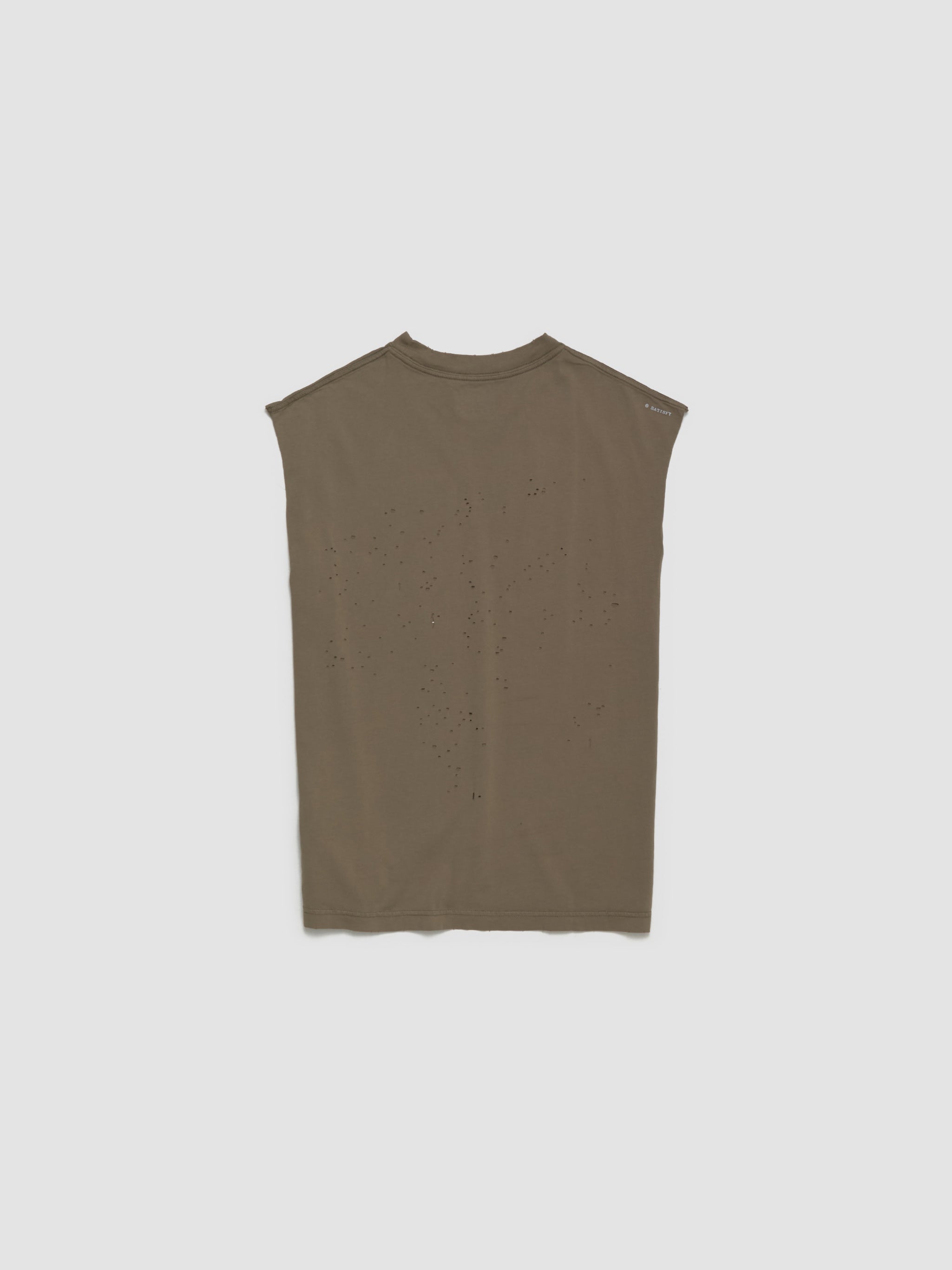 MothTech Muscle Tee in Aged Falcon